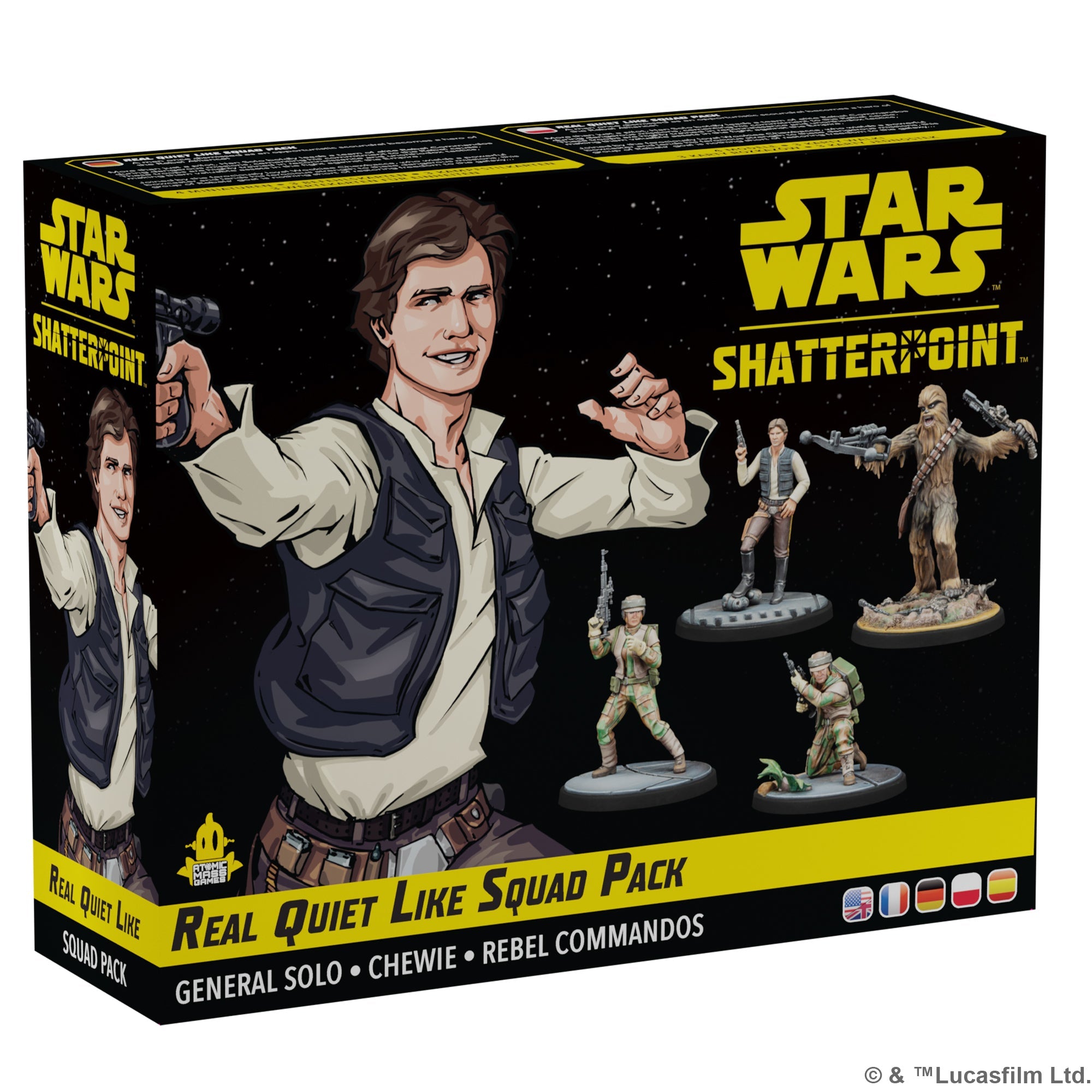 Star Wars Shatterpoint: Real Quiet Like, Han Solo Squad Pack [June 7]
