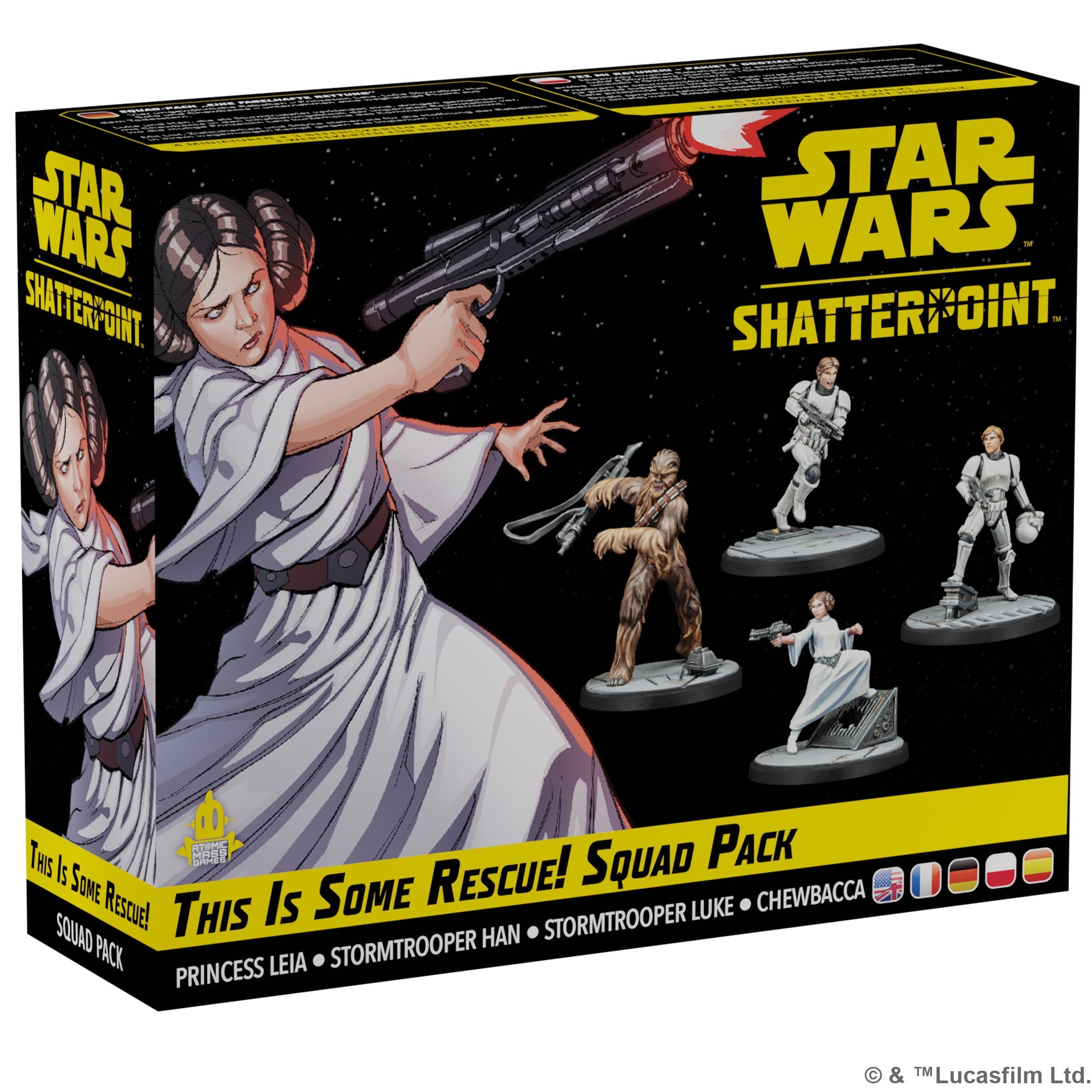 Star Wars Shatterpoint: This is Some Rescue! Princess Leia Squad Pack