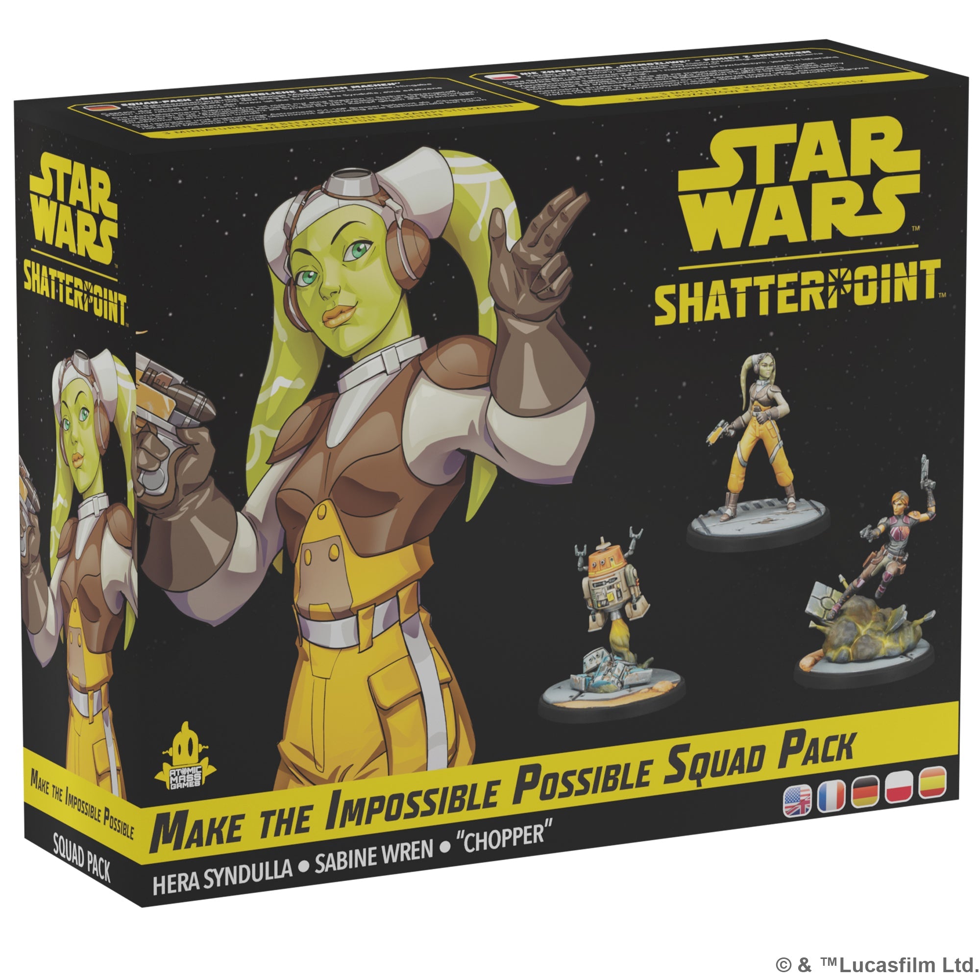 Star Wars Shatterpoint: Make the Impossible Possible, Hera Syndulla Squad Pack [July 5]