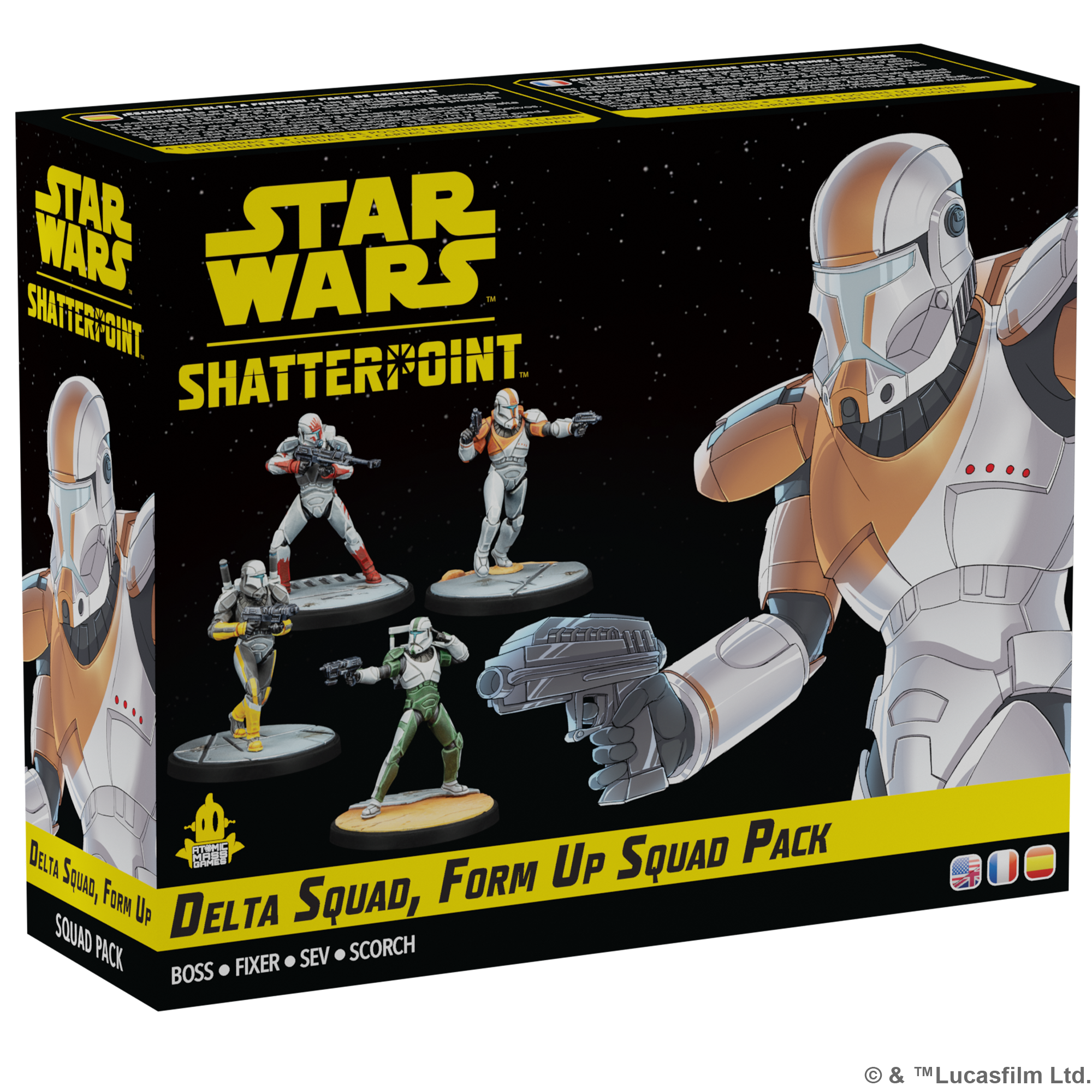 Star Wars Shatterpoint: Delta Squad, Form Up Squad Pack
