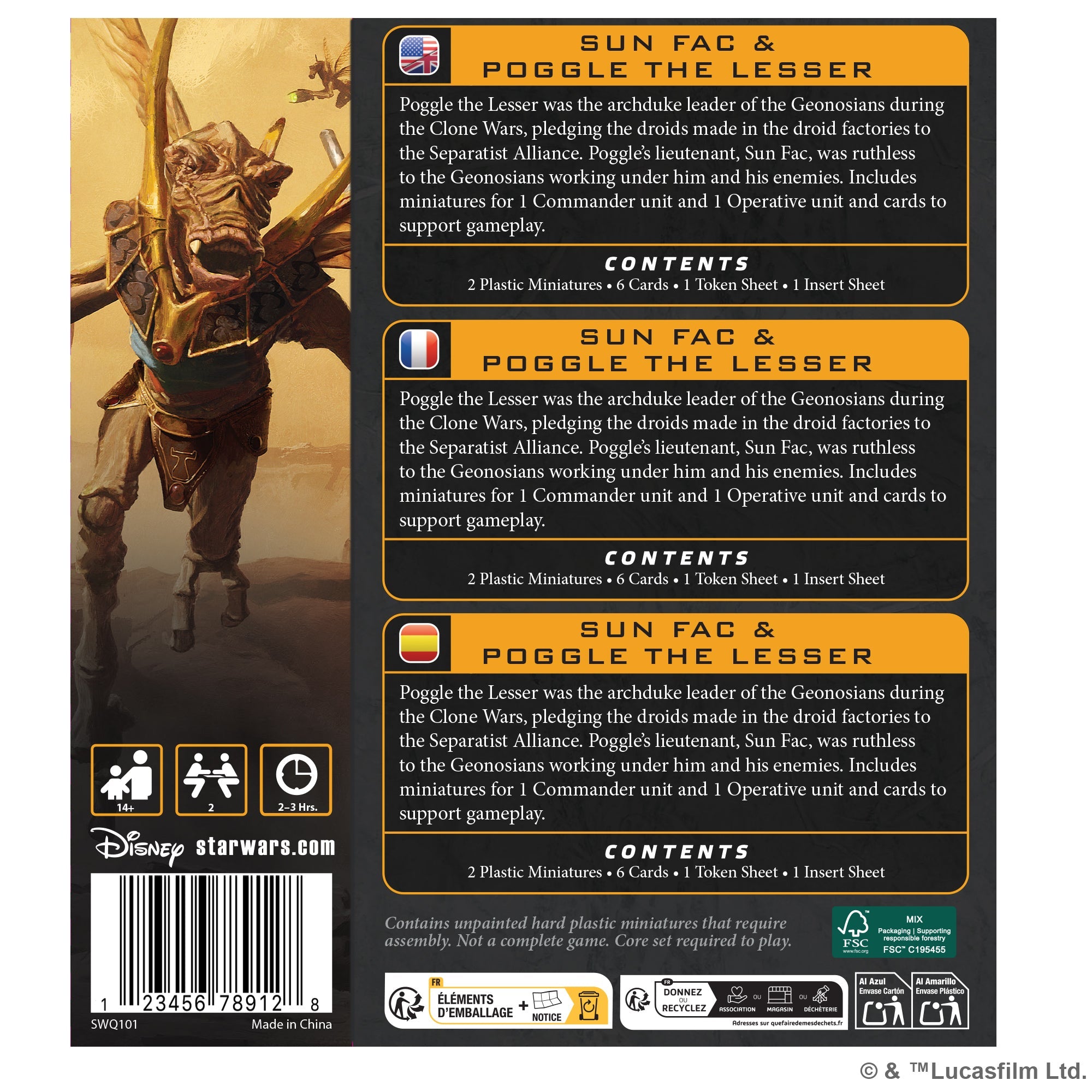 Separatist Alliance: Poggle the Lesser & Sun Fac