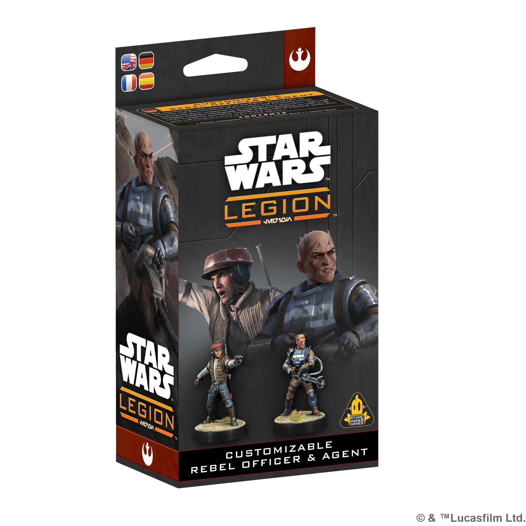 Rebel Alliance: Customizable Rebel Officer & Agent