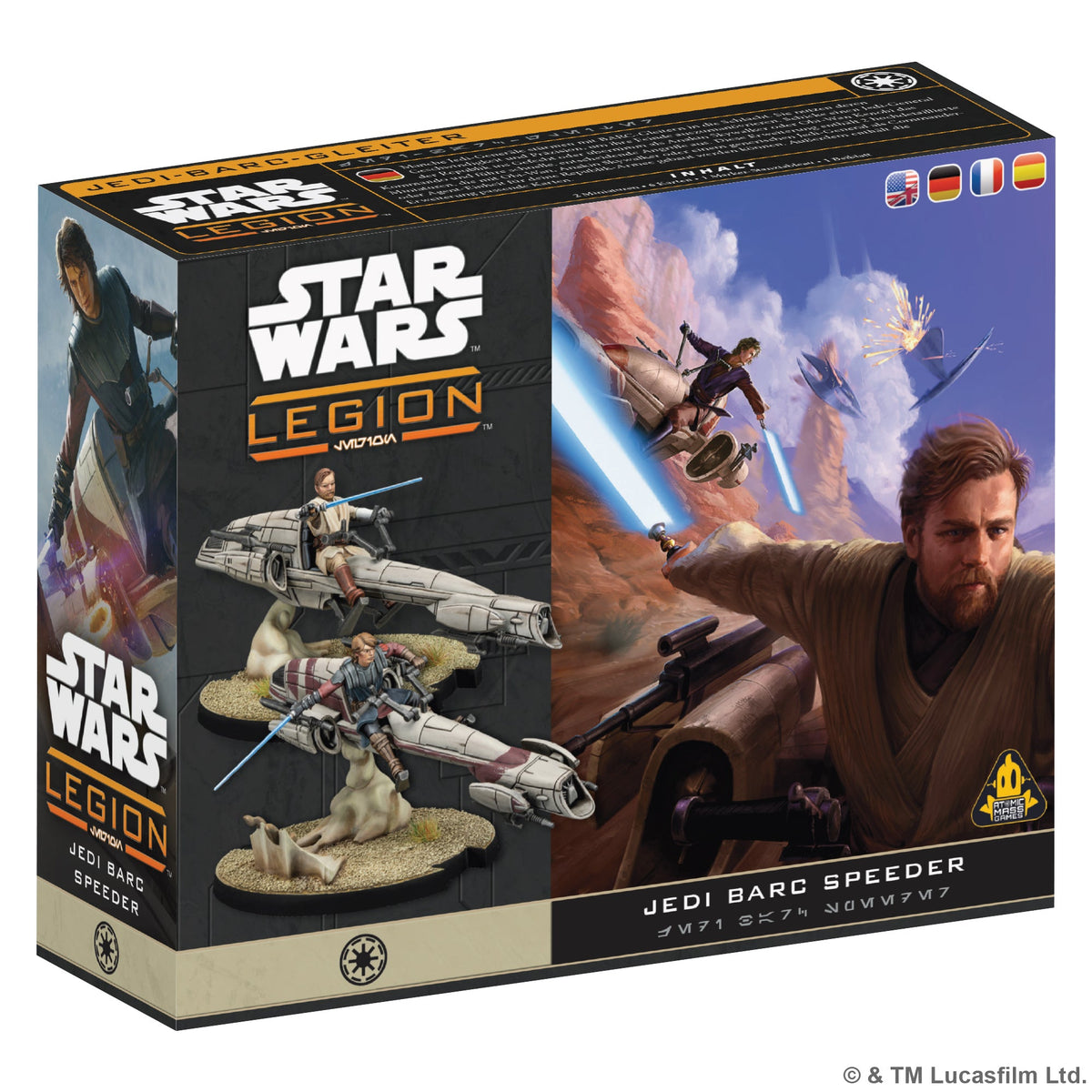 Galactic Republic: Jedi General on BARC Speeder