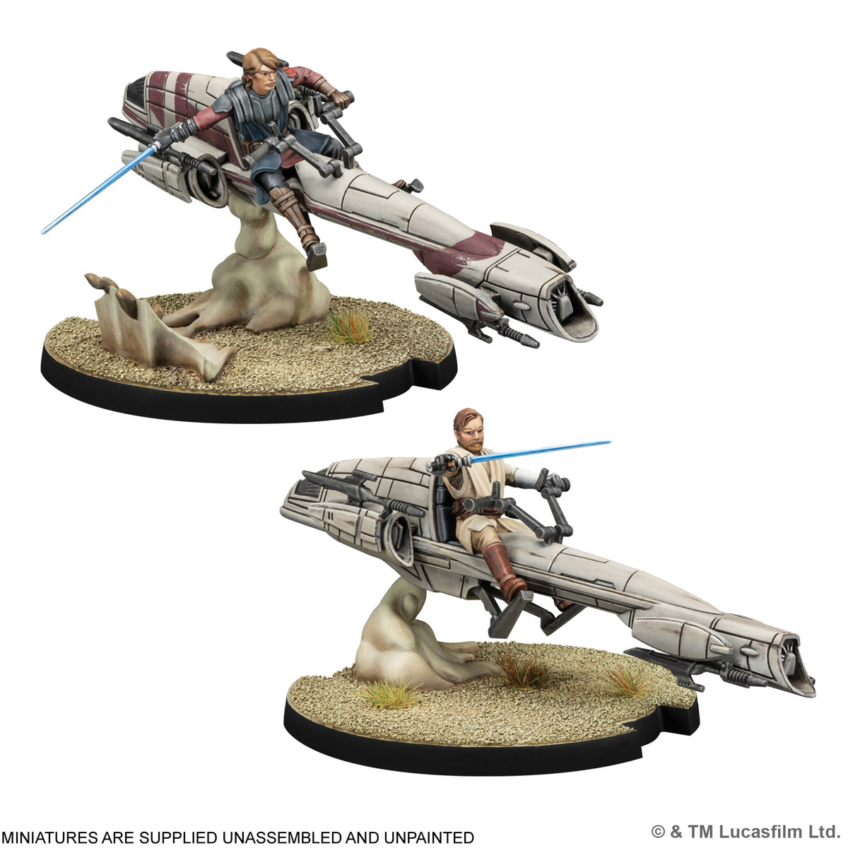 Galactic Republic: Jedi General on BARC Speeder