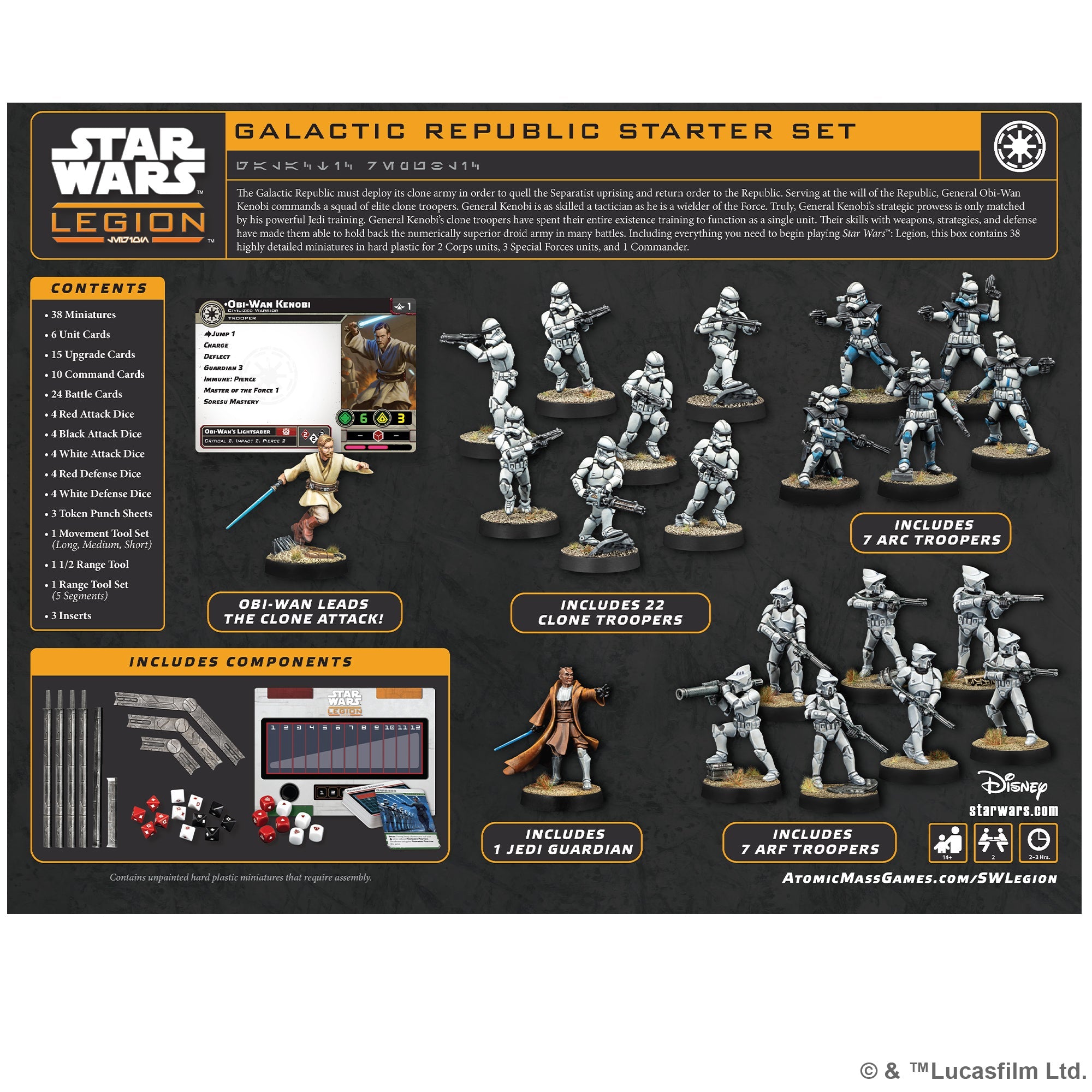 Star Wars: Legion: Galactic Republic - Starter Set