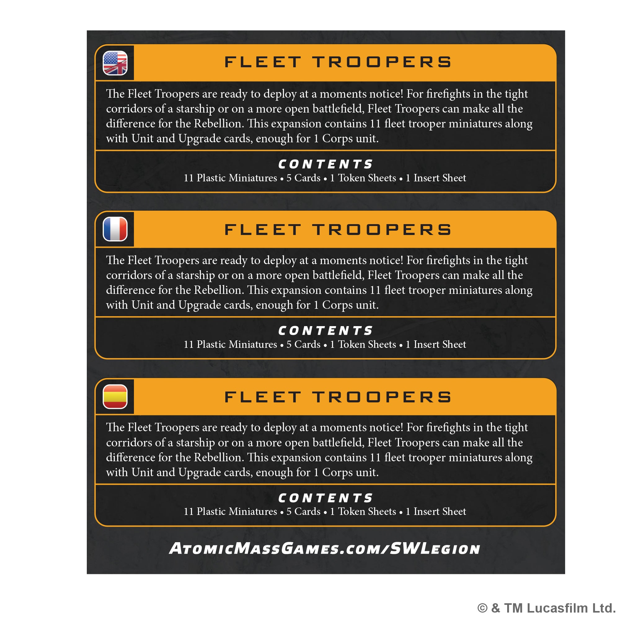 Rebel Alliance: Fleet Troopers Unit