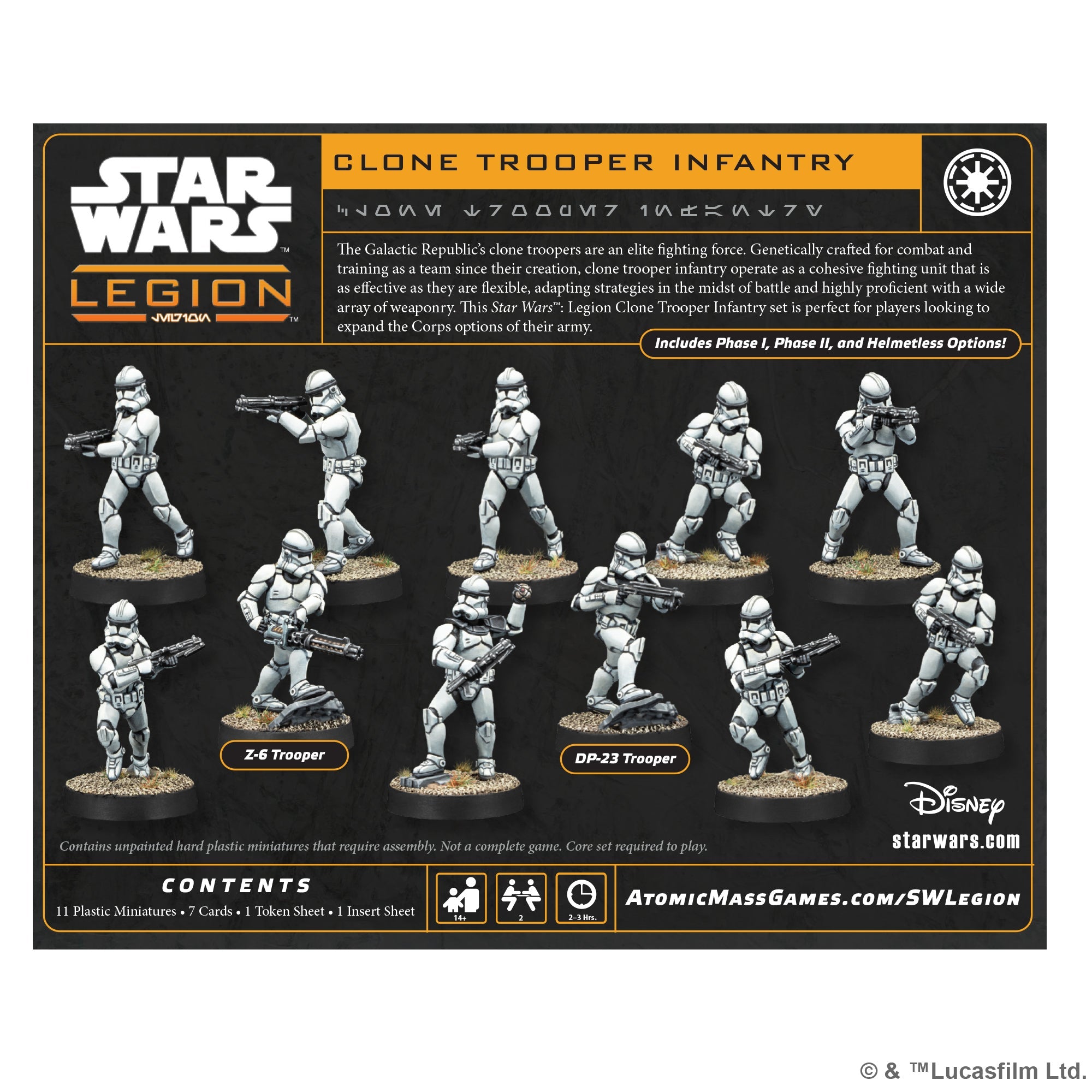 Galactic Republic: Clone Troopers Infantry