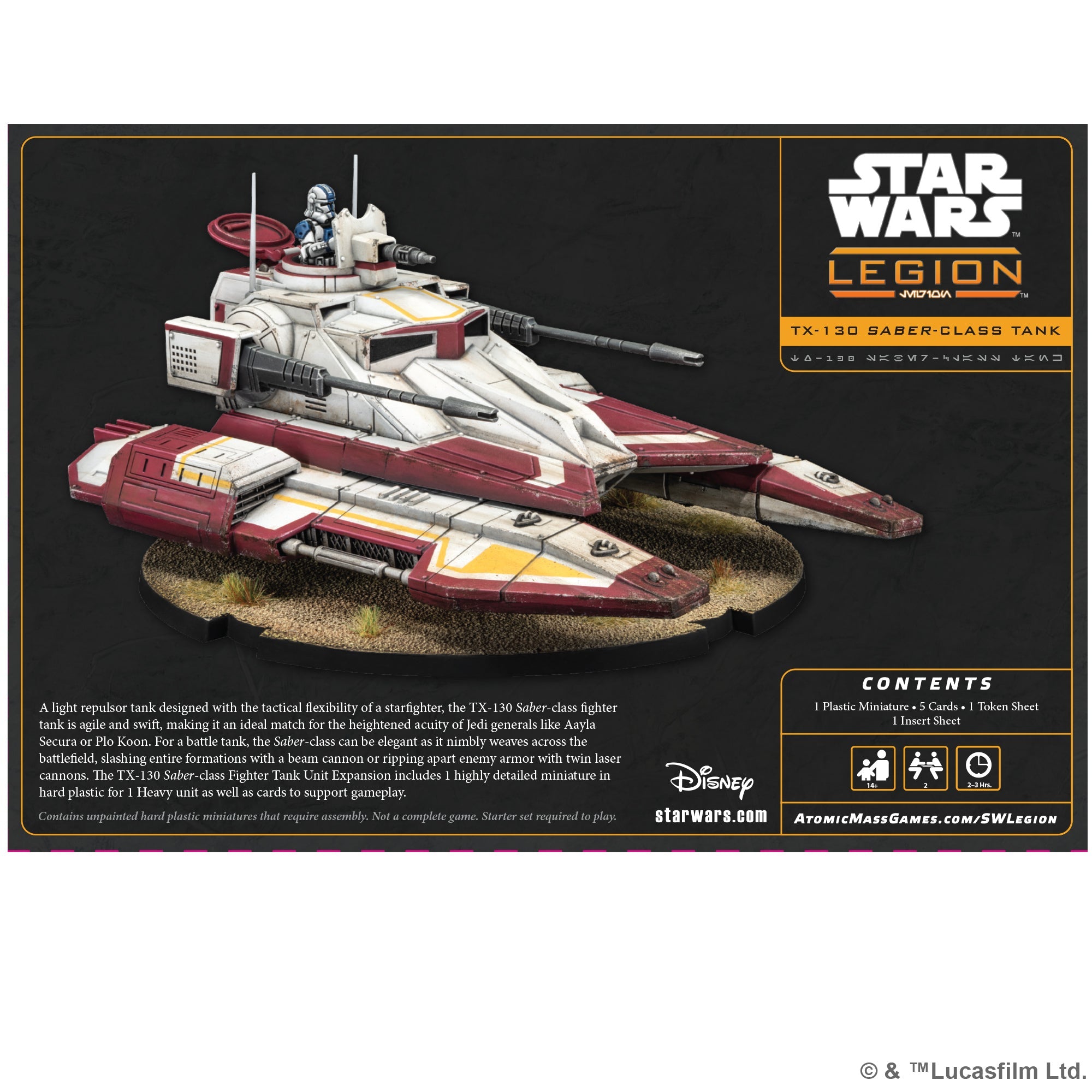 Galactic Republic: TX-130 Saber Tank