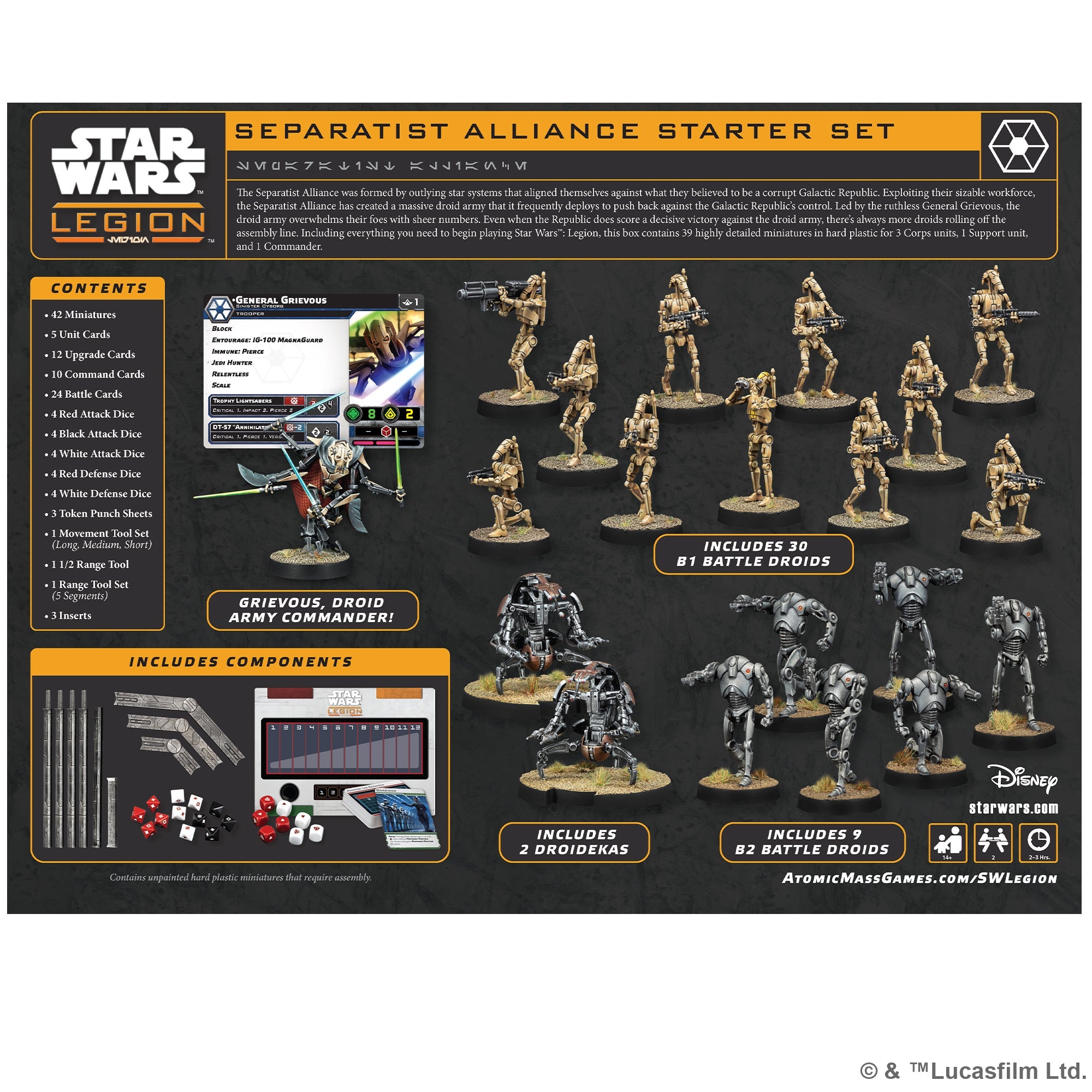 Star Wars: Legion: Separatist Alliance - Starter Set
