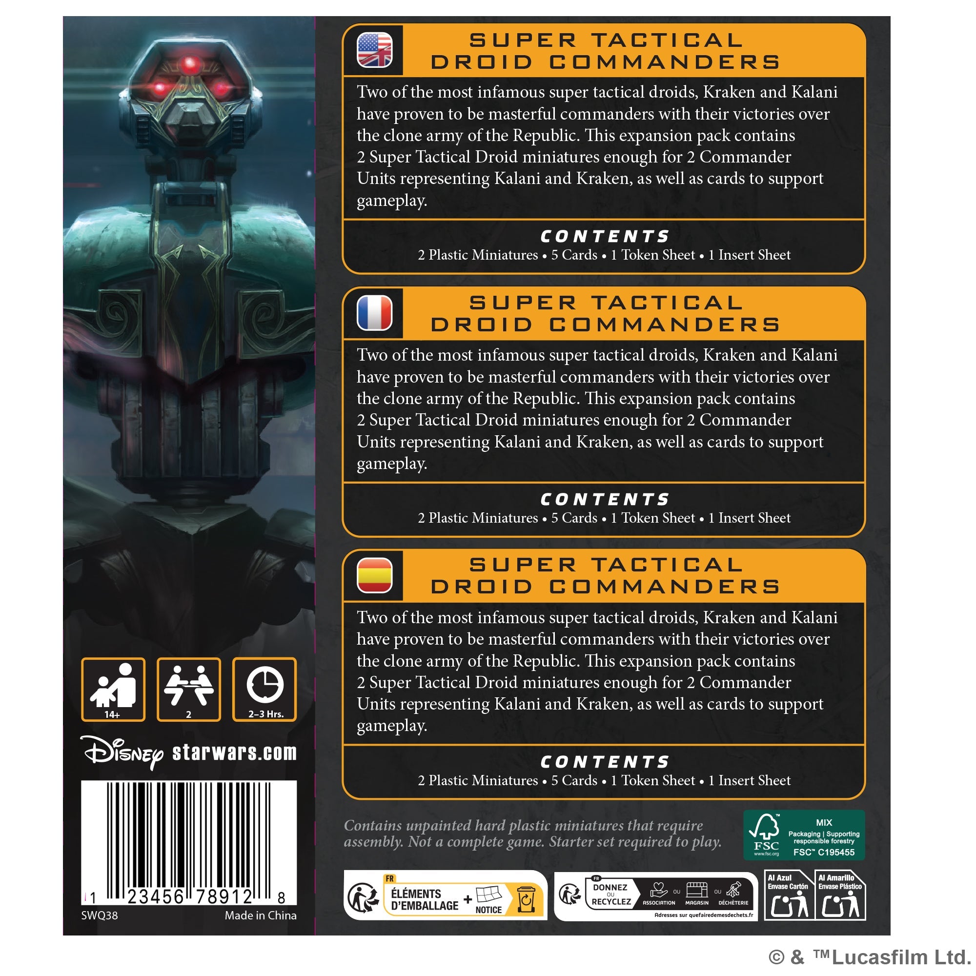 Separatist Alliance: Super Tactical Droid Commanders