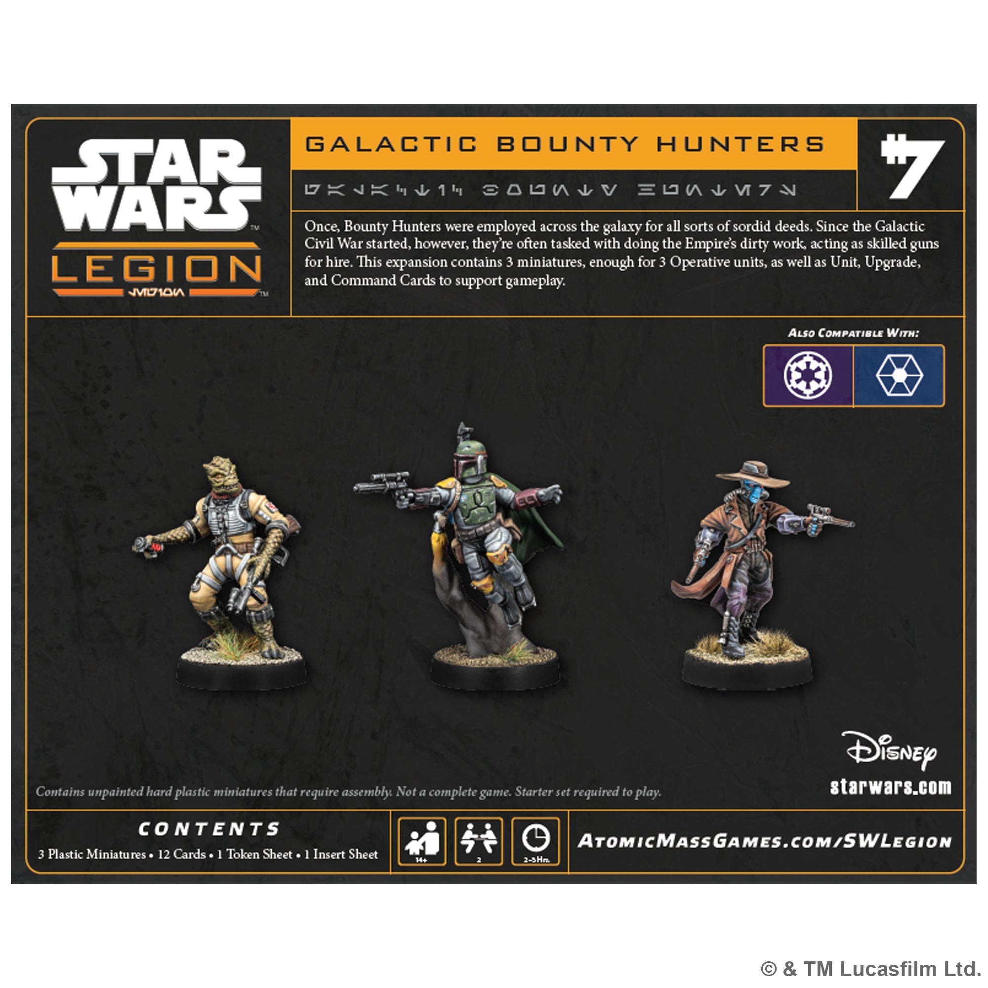 Star Wars Legion: Galactic Bounty Hunters