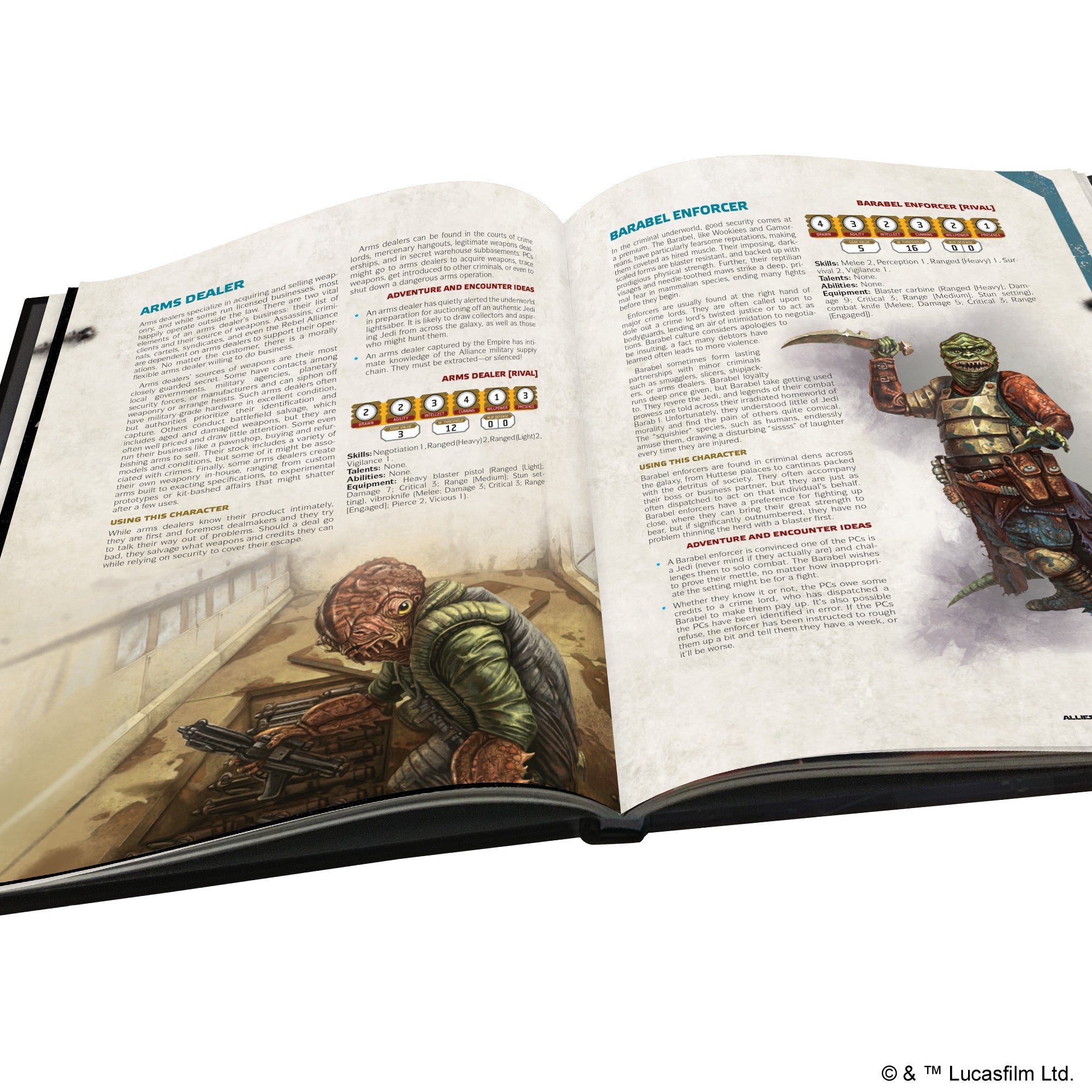 Star Wars Roleplaying: Allies and Adversaries