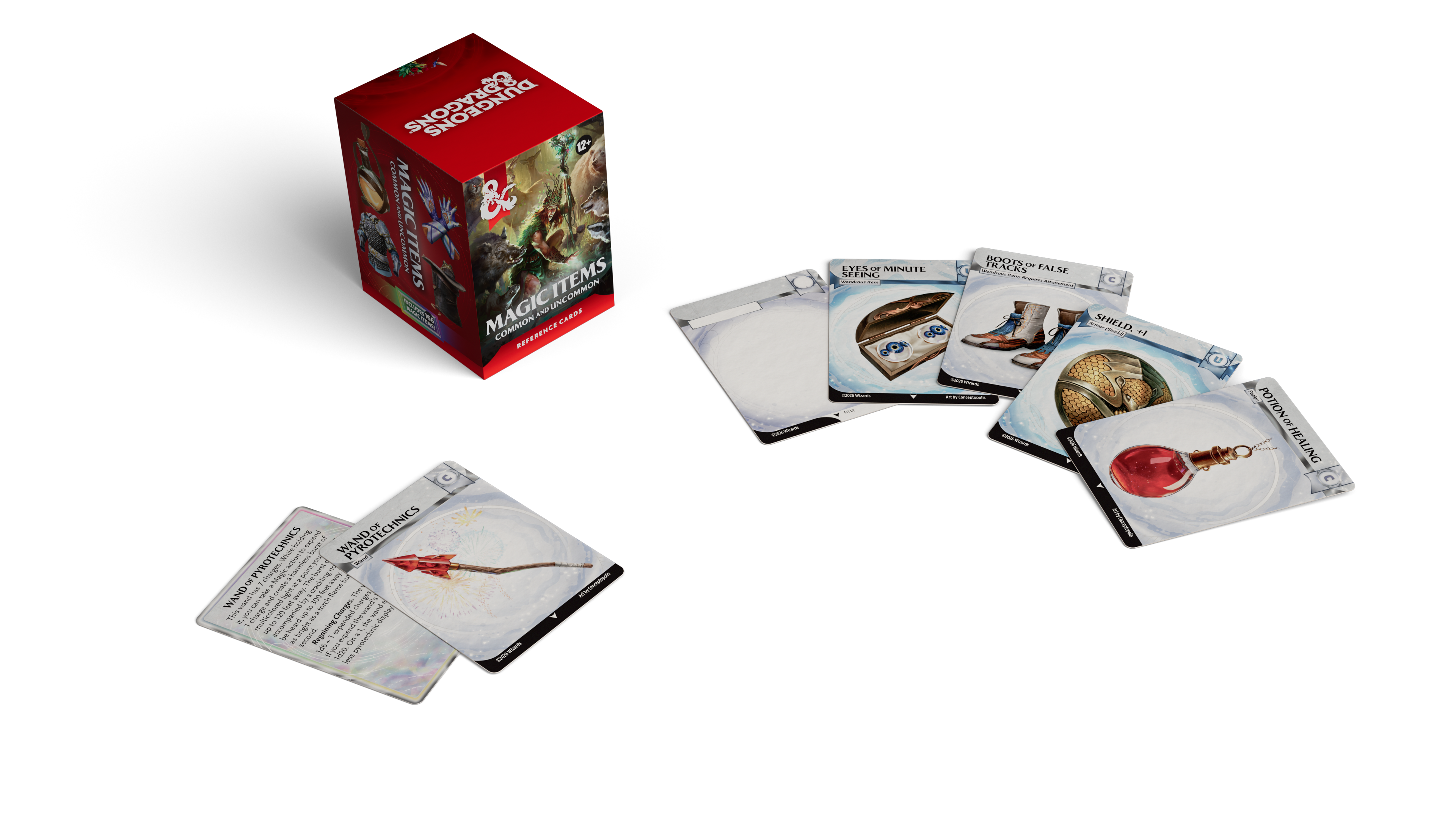 D&D: Magic Item Reference Cards: Common and Uncommon