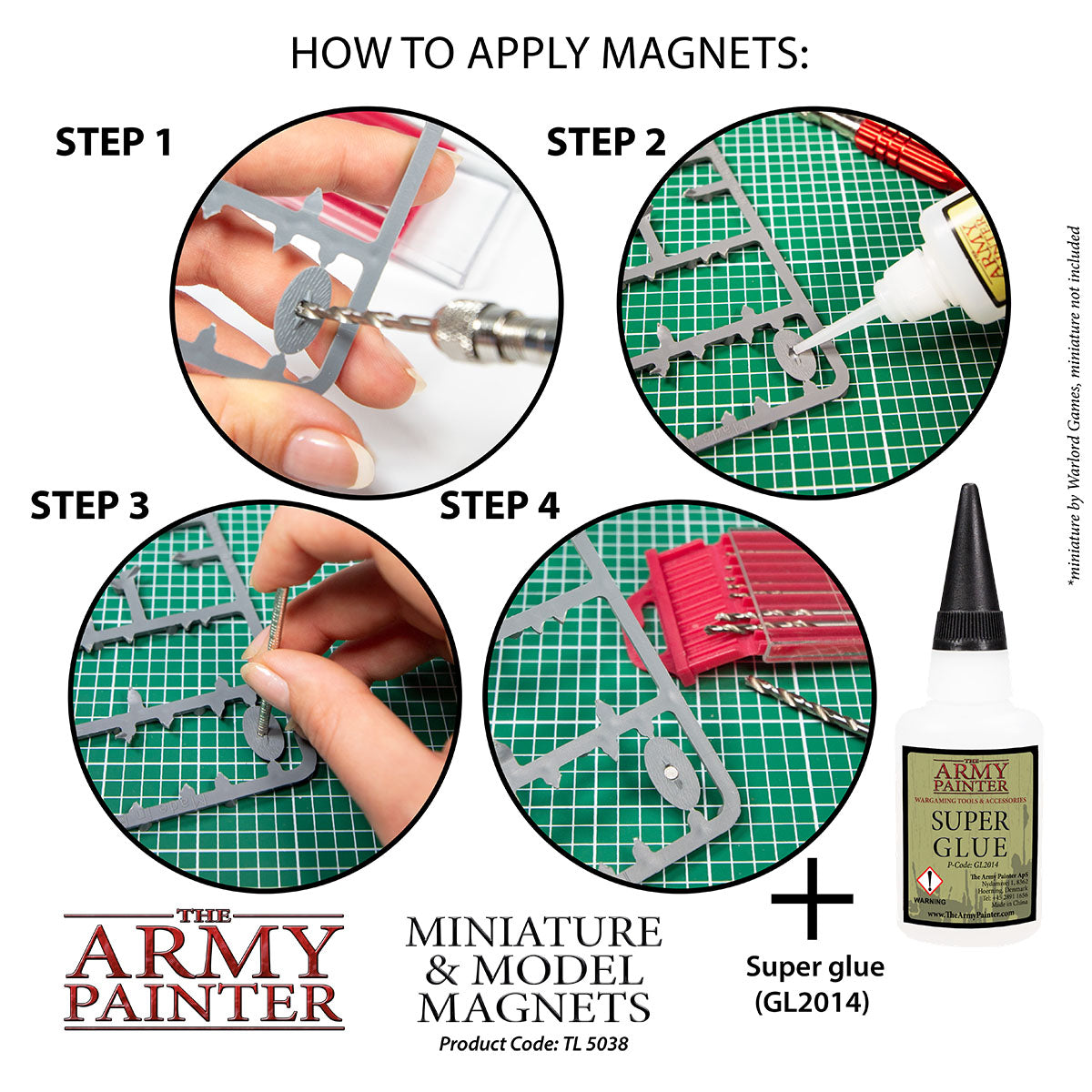 Army Painter: Miniature & Model Magnets (100 pk)