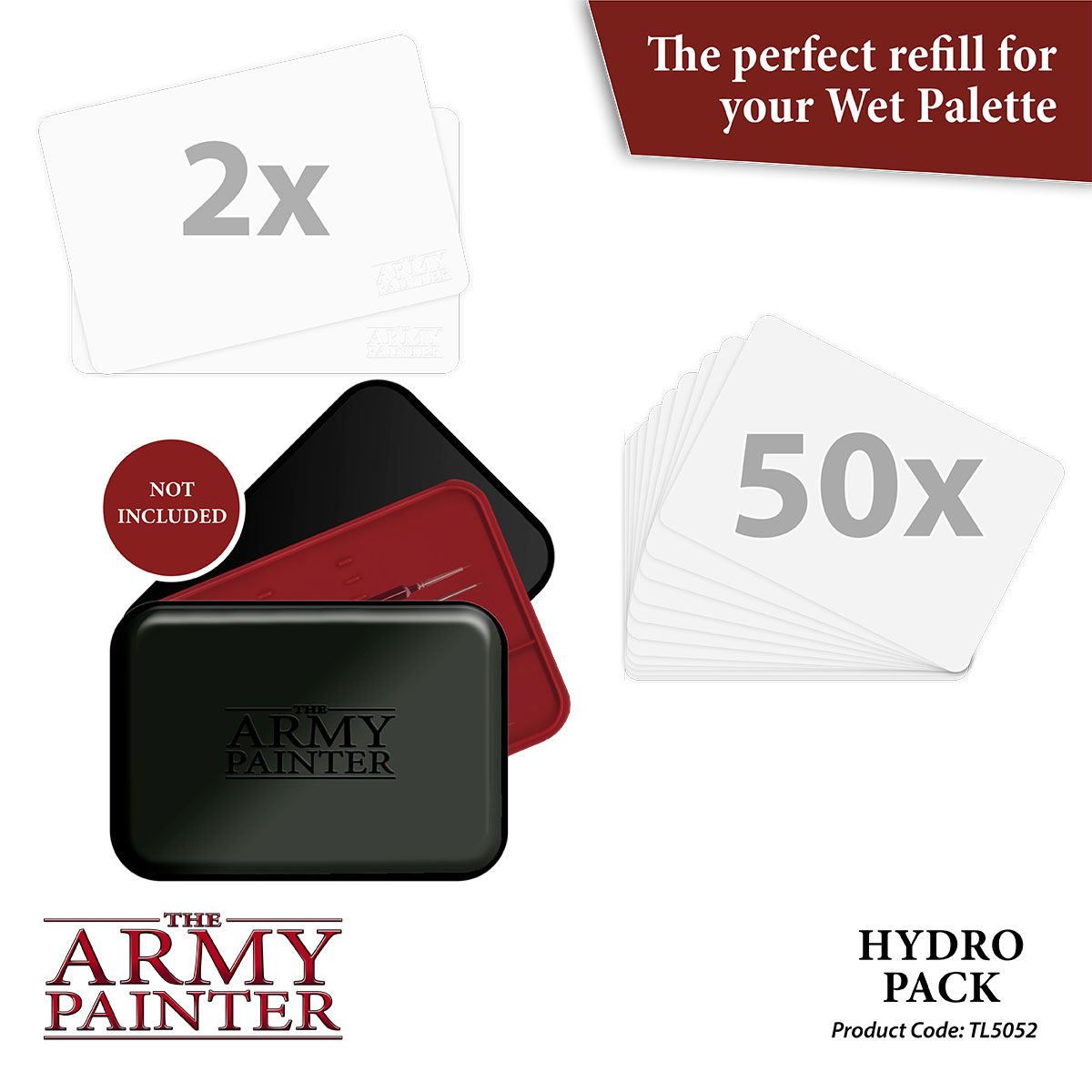 Army Painter: Wet Palette Hydro Pack (refill)