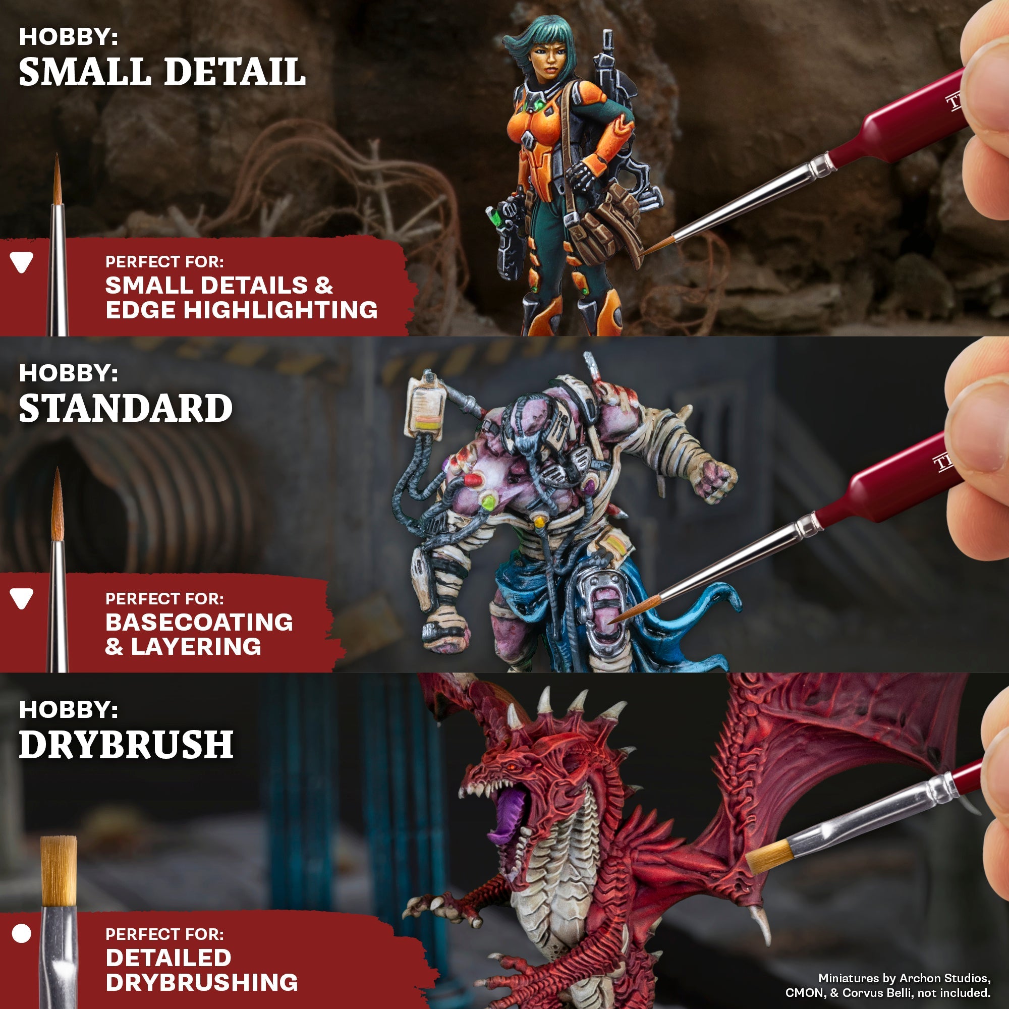 The Army Painter: Hobby Starter Brush Set