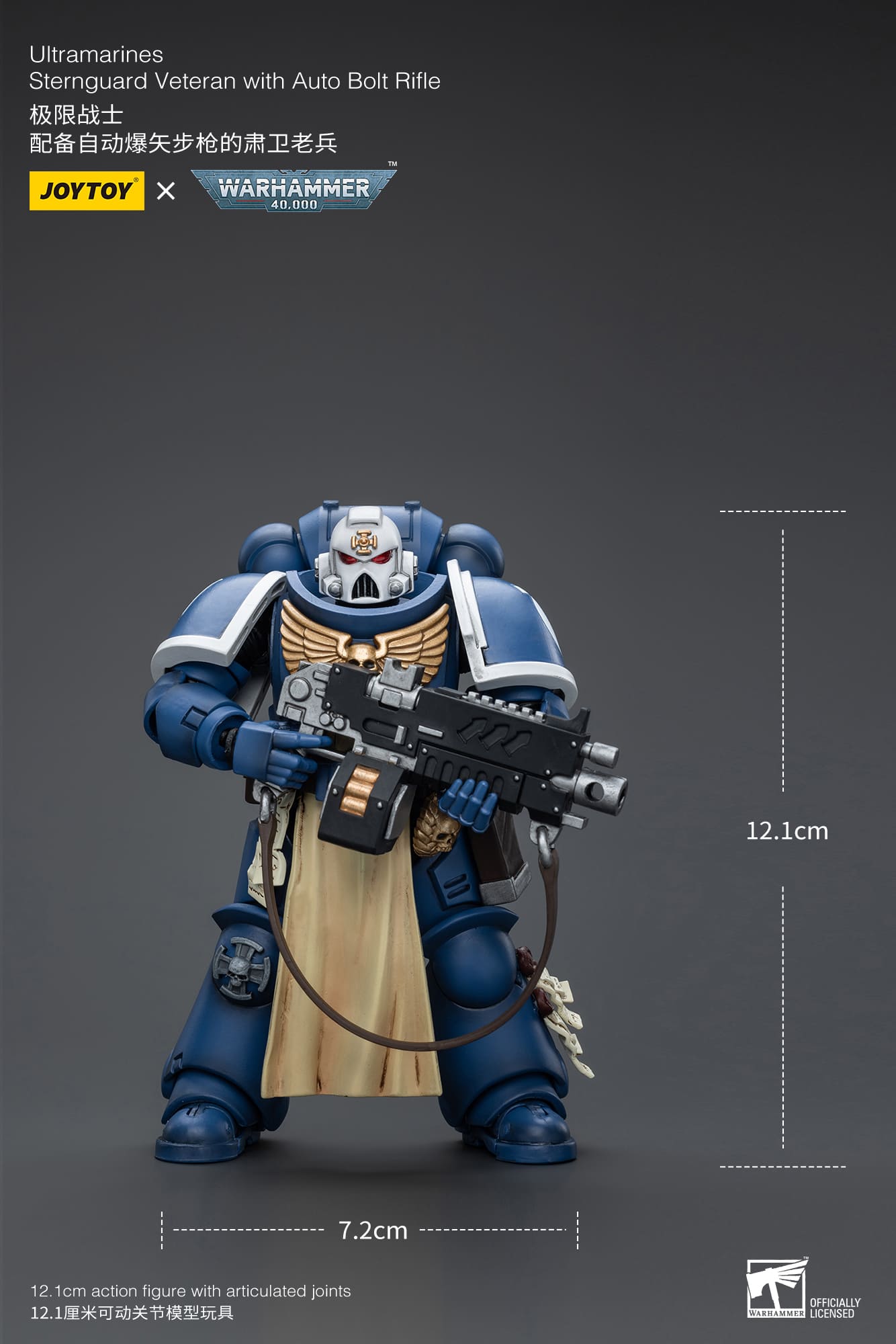 Joytoy: Ultramarines Sternguard Veteran with Auto Bolt Rifle