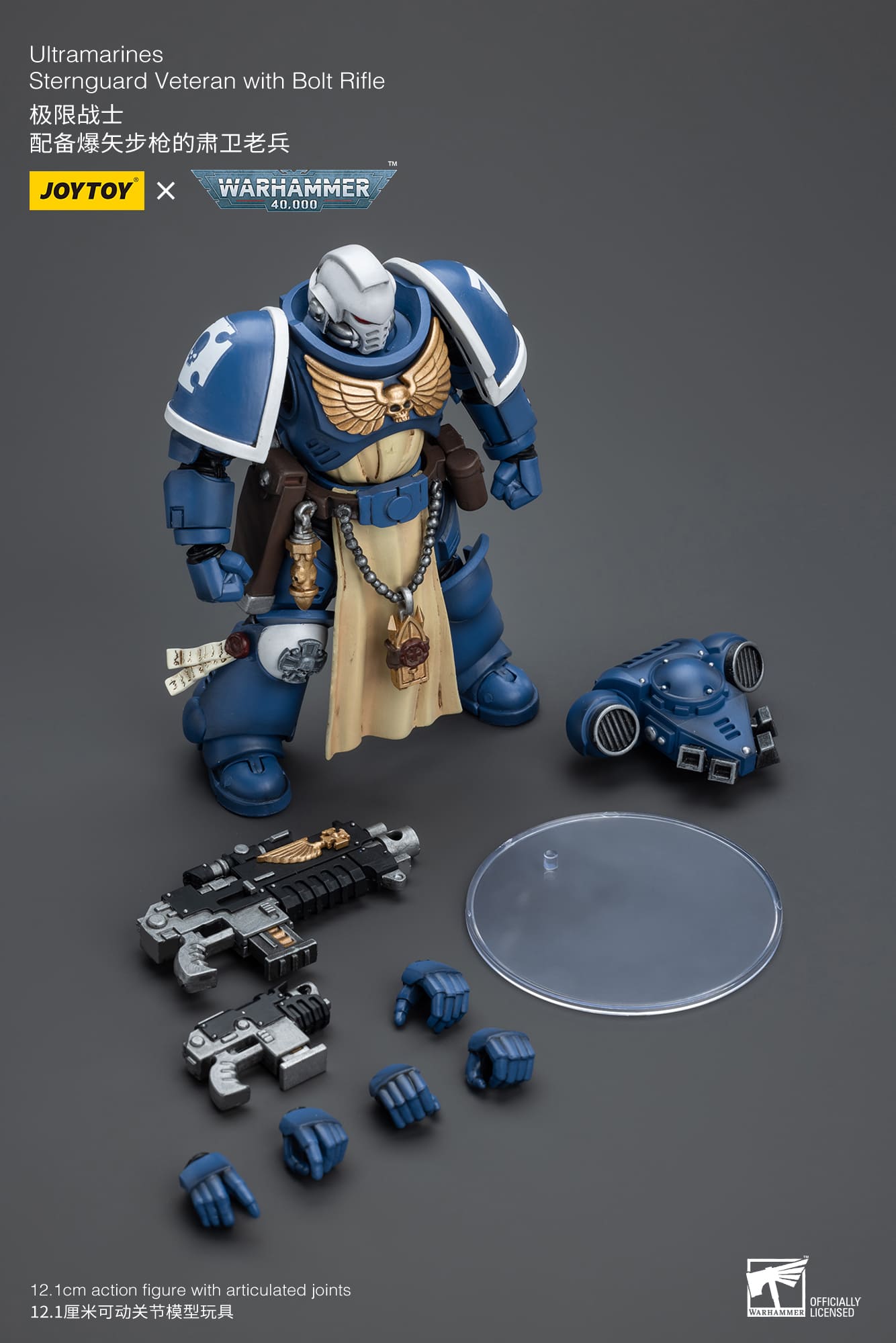 Joytoy: Ultramarines Sternguard Veteran with Bolt Rifle