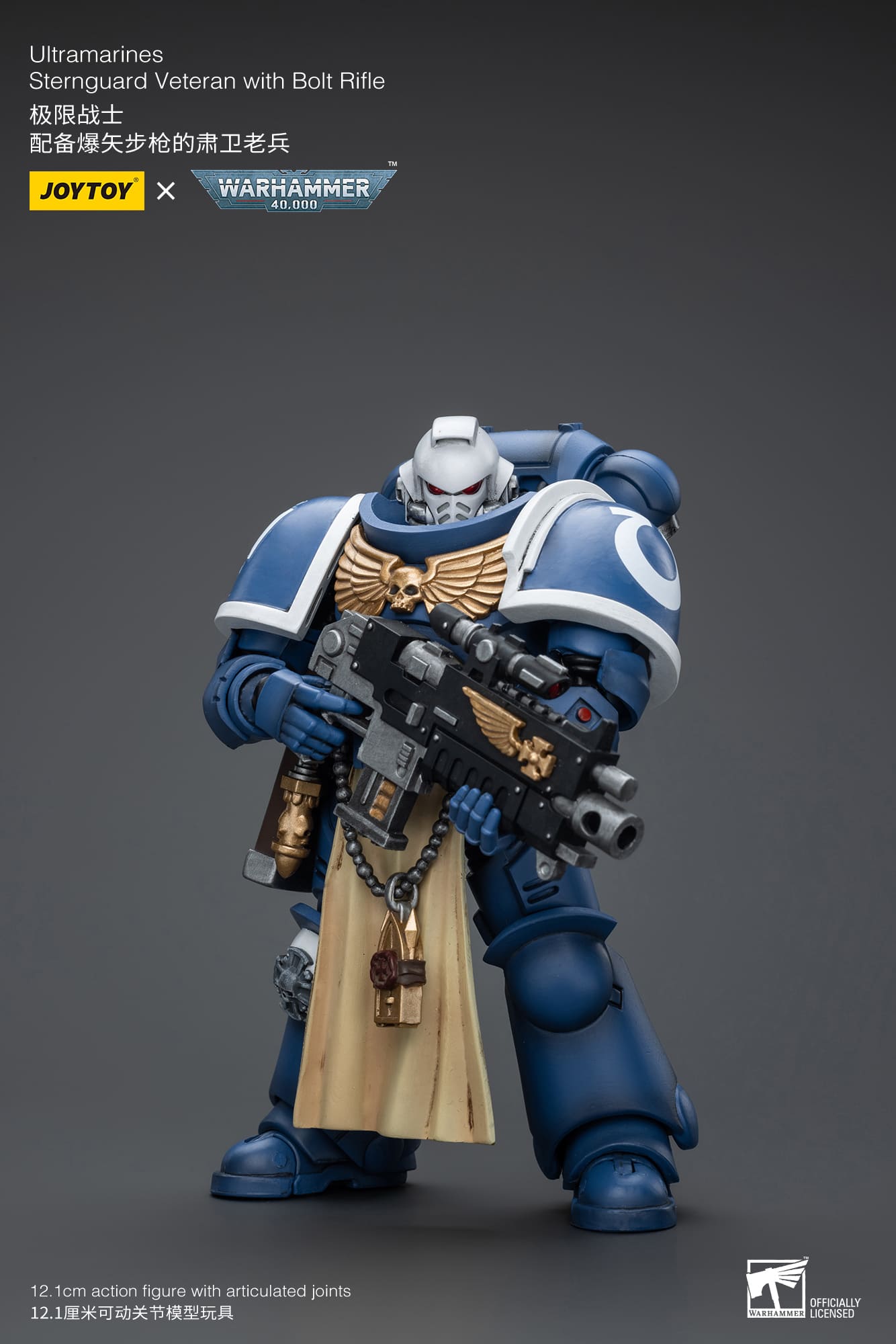 Joytoy: Ultramarines Sternguard Veteran with Bolt Rifle