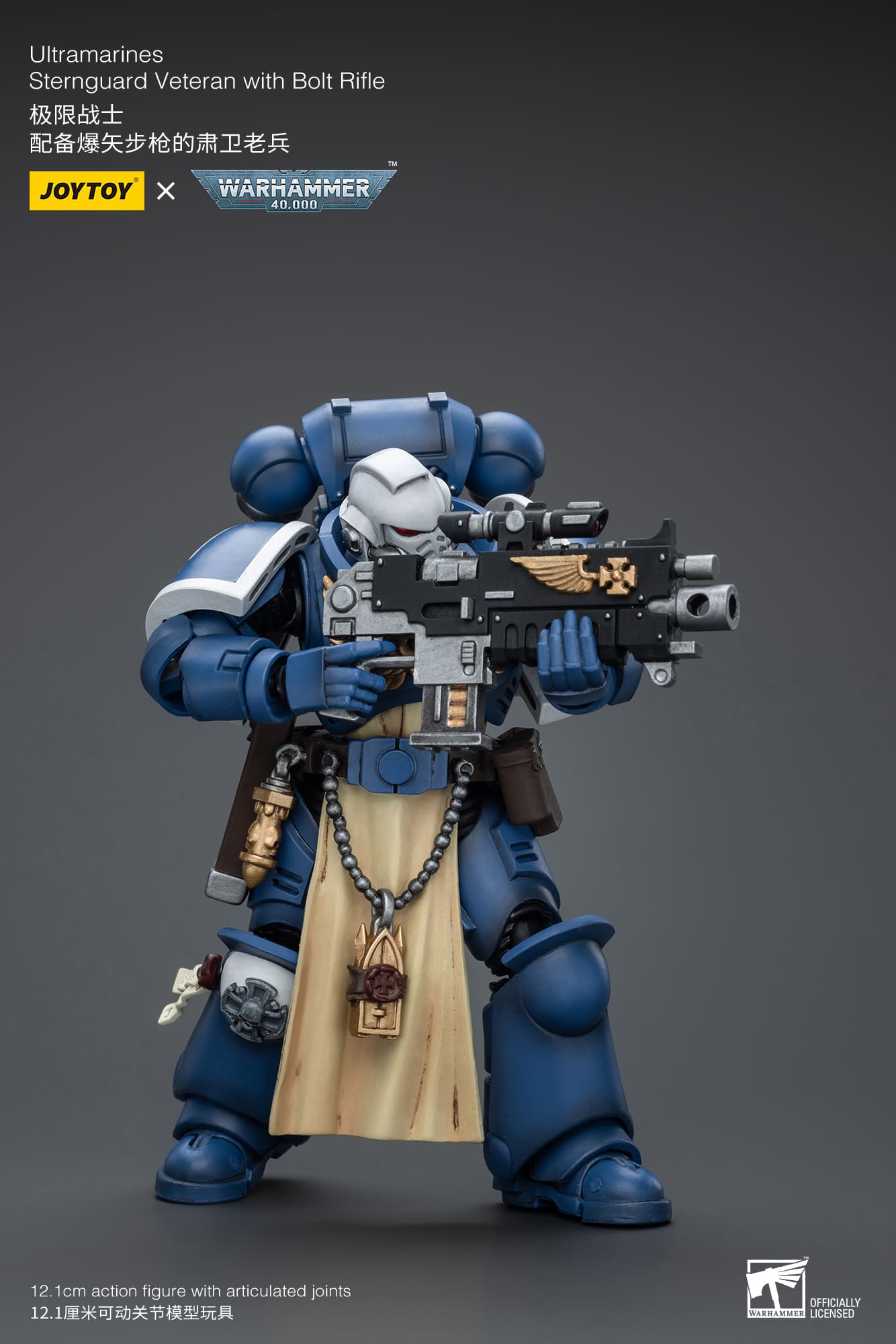 Joytoy: Ultramarines Sternguard Veteran with Bolt Rifle