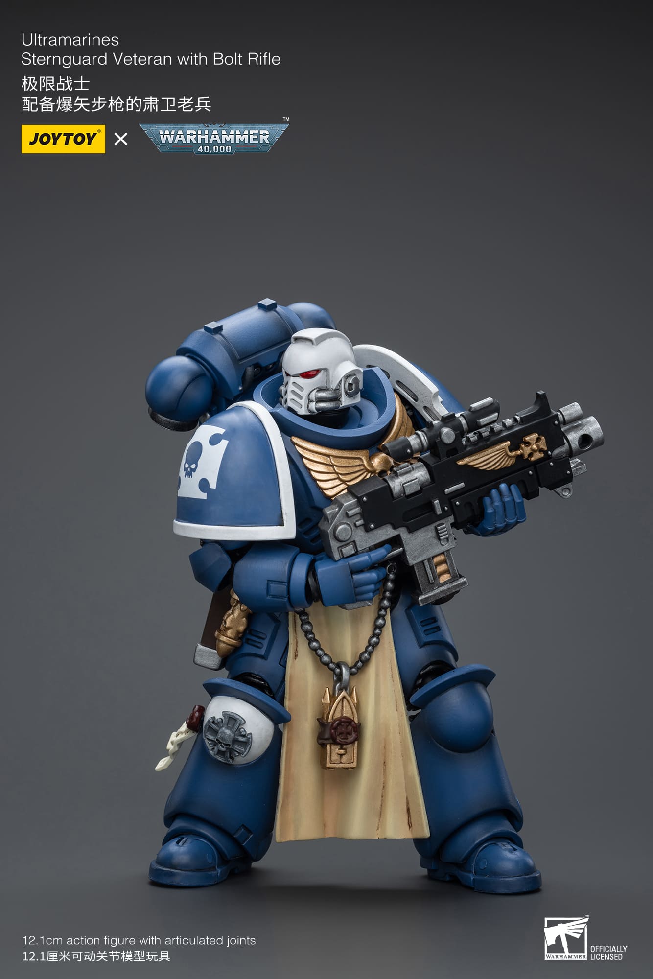 Joytoy: Ultramarines Sternguard Veteran with Bolt Rifle