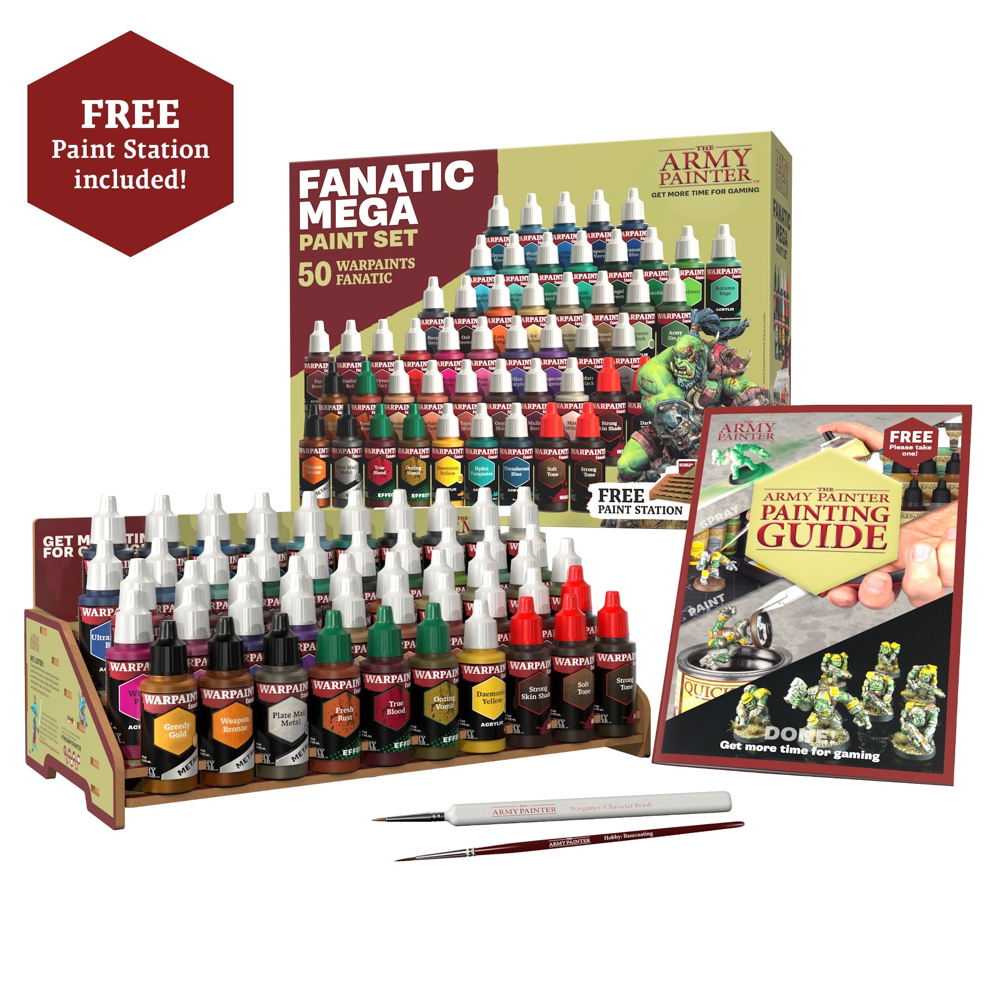 Army Painter Warpaints Fanatic Mega Paint Set