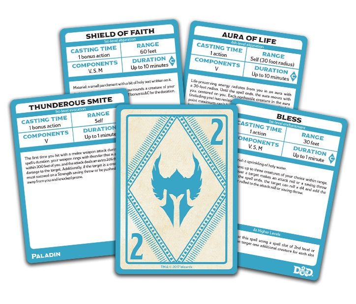 D&D: Spellbook Cards: Paladin
