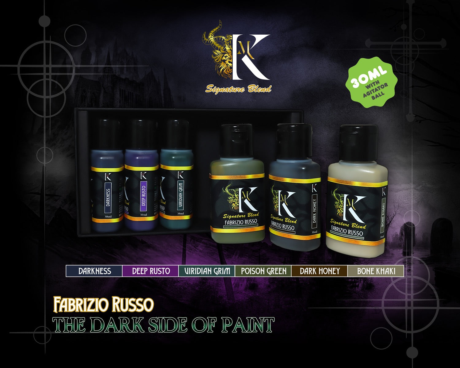Kimera Kolors Signature Set: Fabrizio Russo - The Dark Side of Paint