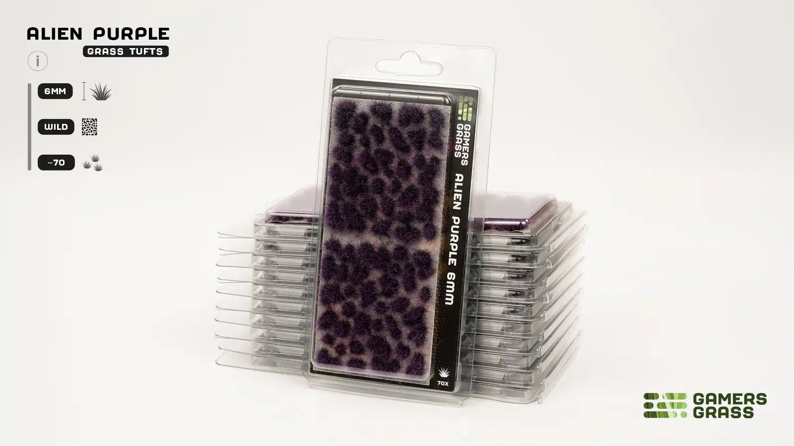 Gamers Grass: Alien Purple Wild Tuft (6mm)