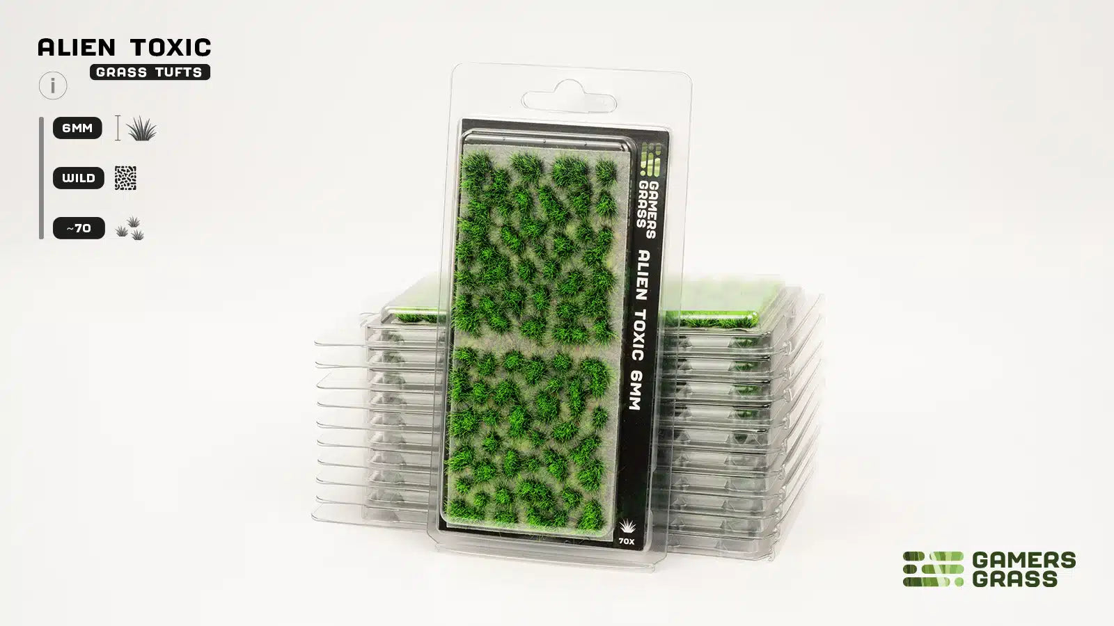 Gamers Grass: Alien Toxic Wild Tuft (6mm)