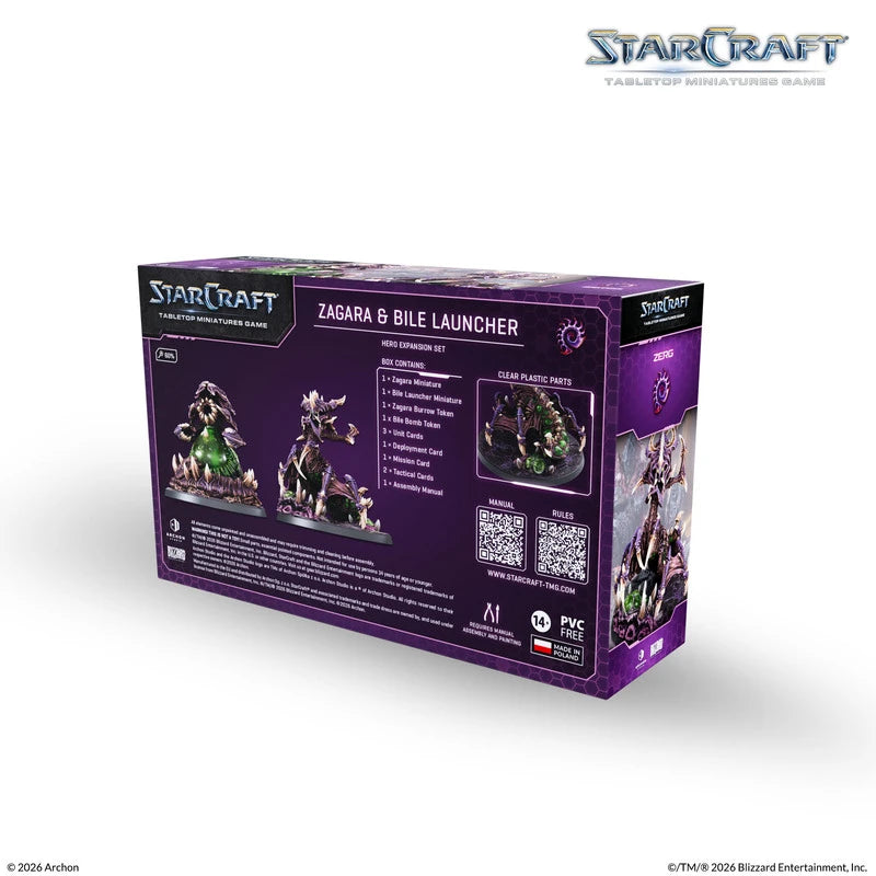 Starcraft: The Miniatures Game: Zagara Hero Expansion Set [Dec 2026]