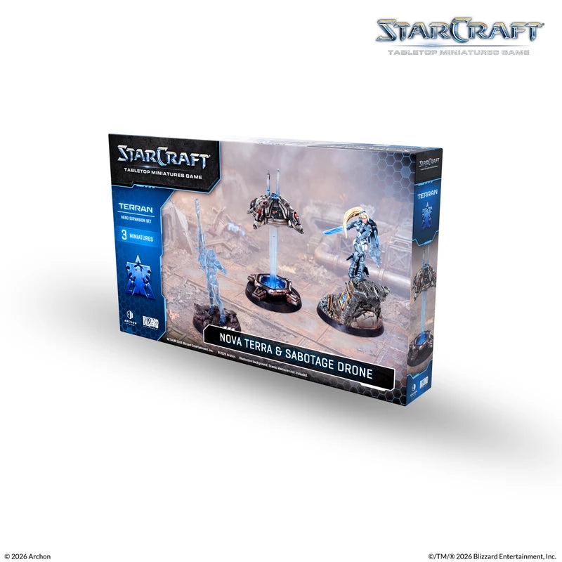 Starcraft: The Miniatures Game: Nova Terra Hero Expansion Set [Dec 2026]