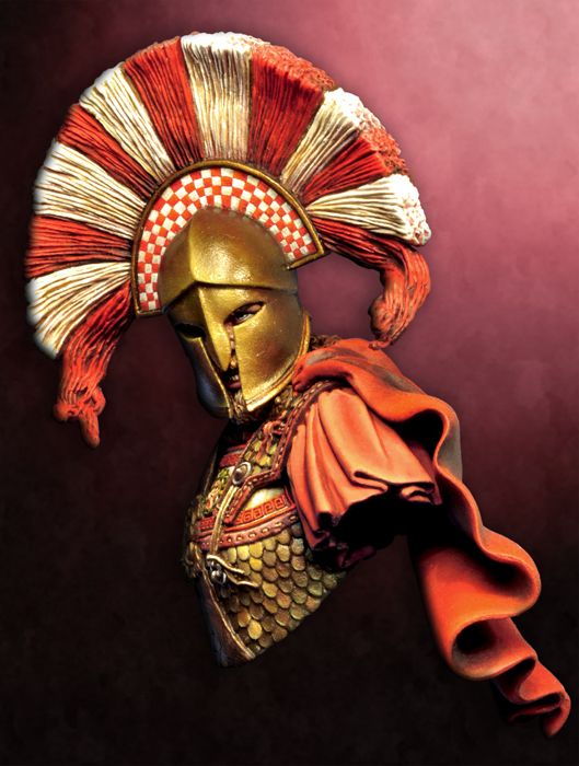 Spartan Warrior Bust