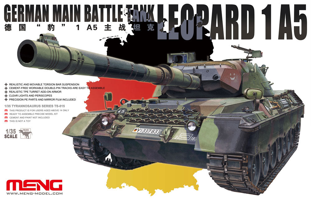 Meng: 1/35 German Main Battle Tank Leopard 1 A5