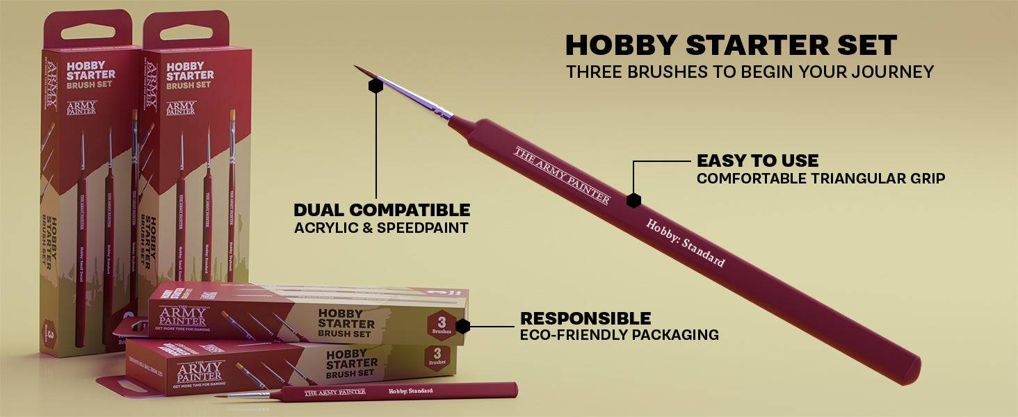 The Army Painter: Hobby Starter Brush Set