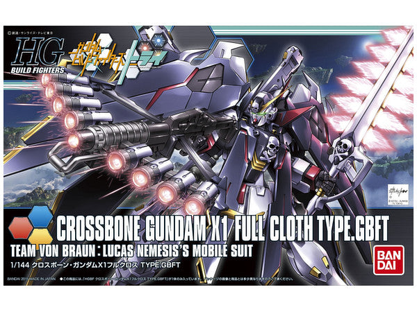 HGBF #35 Crossbone Gundam X-1 Full Cloth Ver.GBF