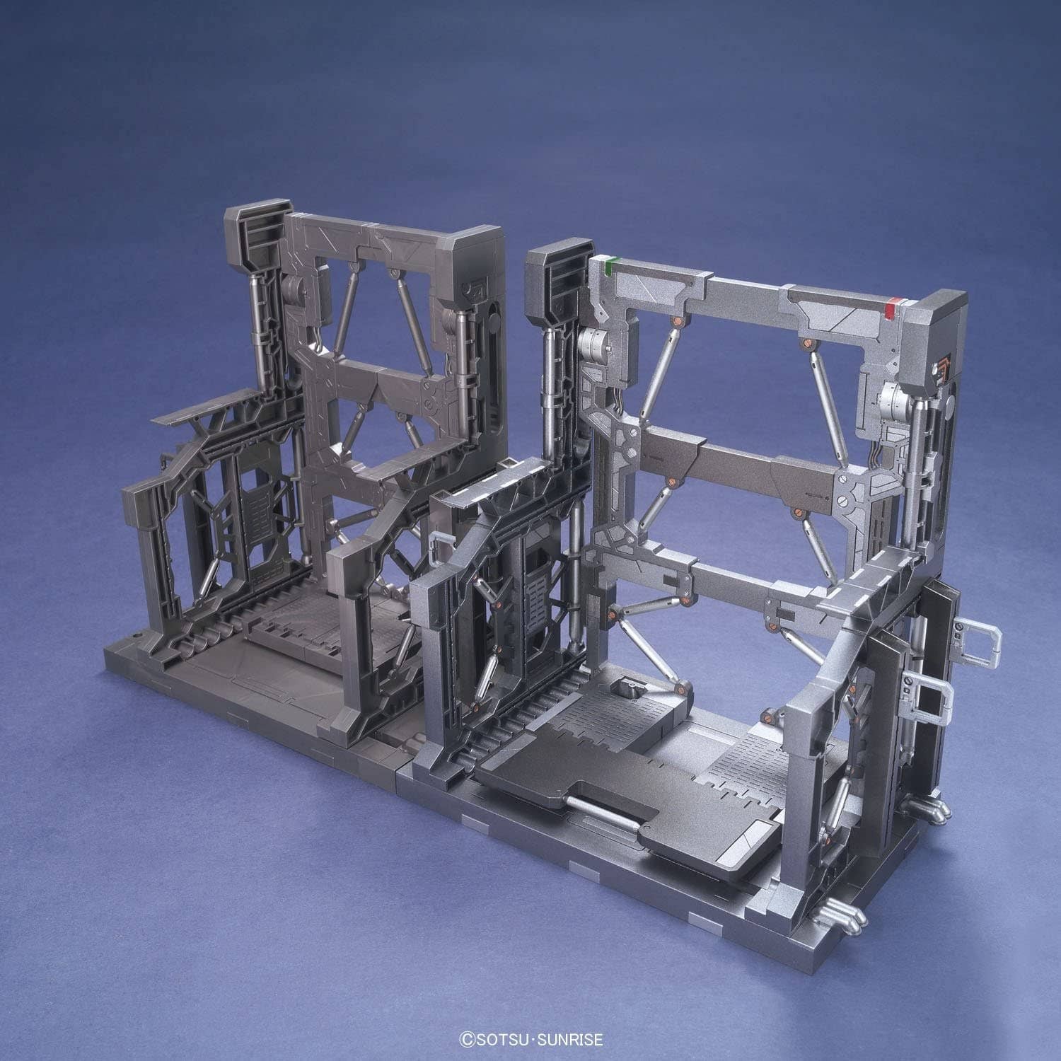 Bandai: Builders Parts System Base (Gunmetal)