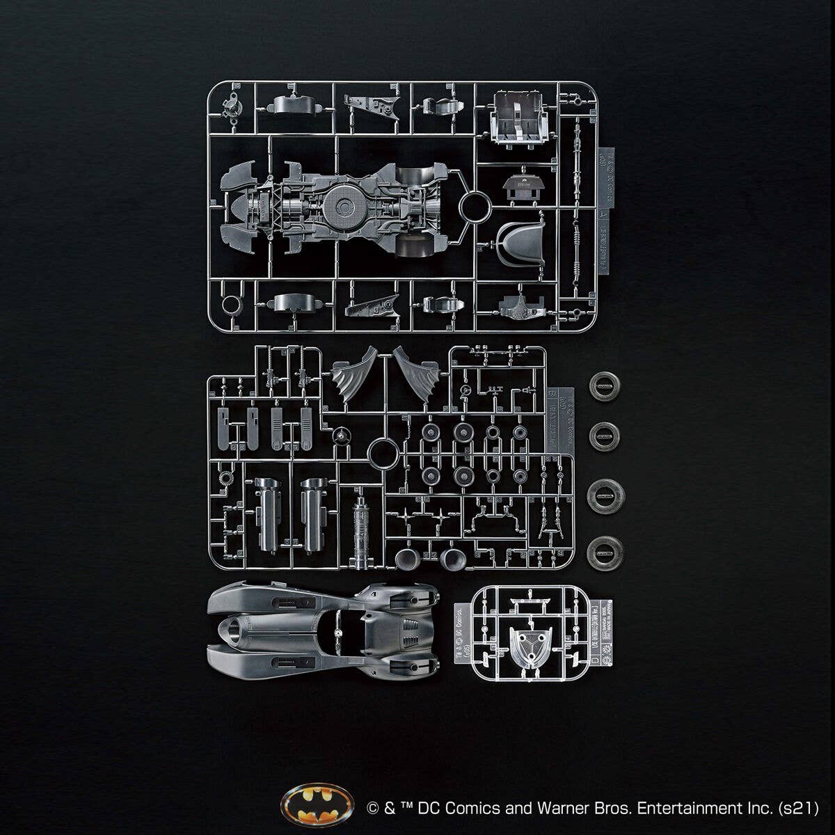 Bandai: 1/35 Batmobile (Batman 1989 Ver.)