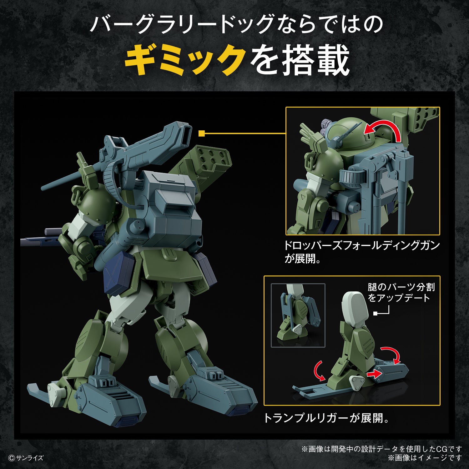 Bandai: HG Burglarydog (VOTOMS)