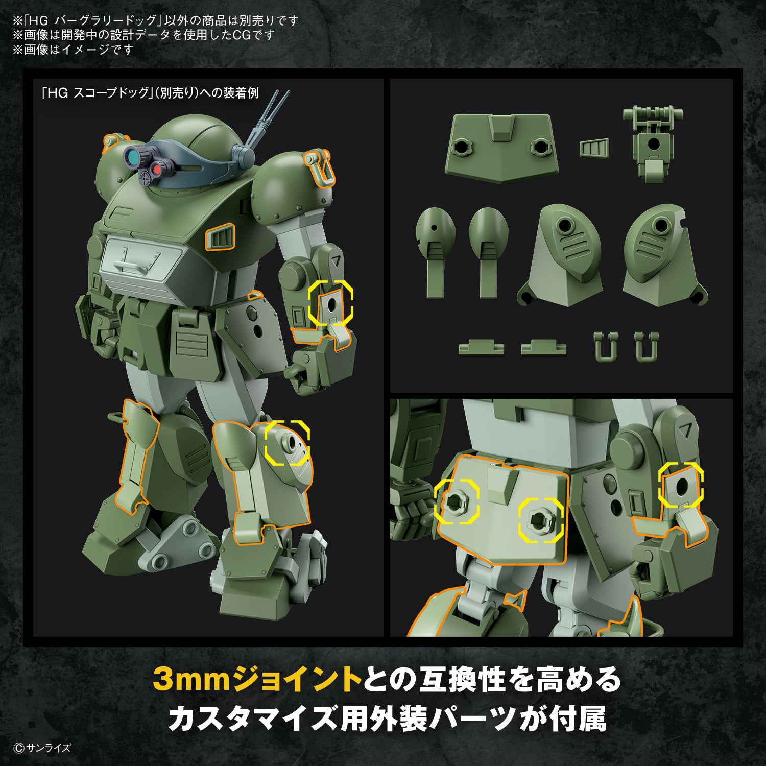 Bandai: HG Burglarydog (VOTOMS)