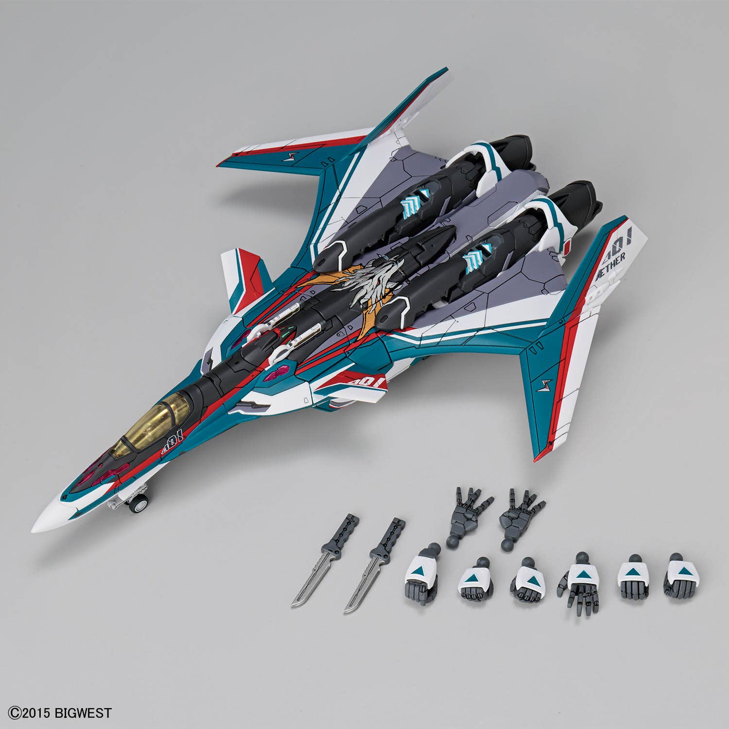 Bandai Macross: HG VF-31S Siegfried (Arad Molders')
