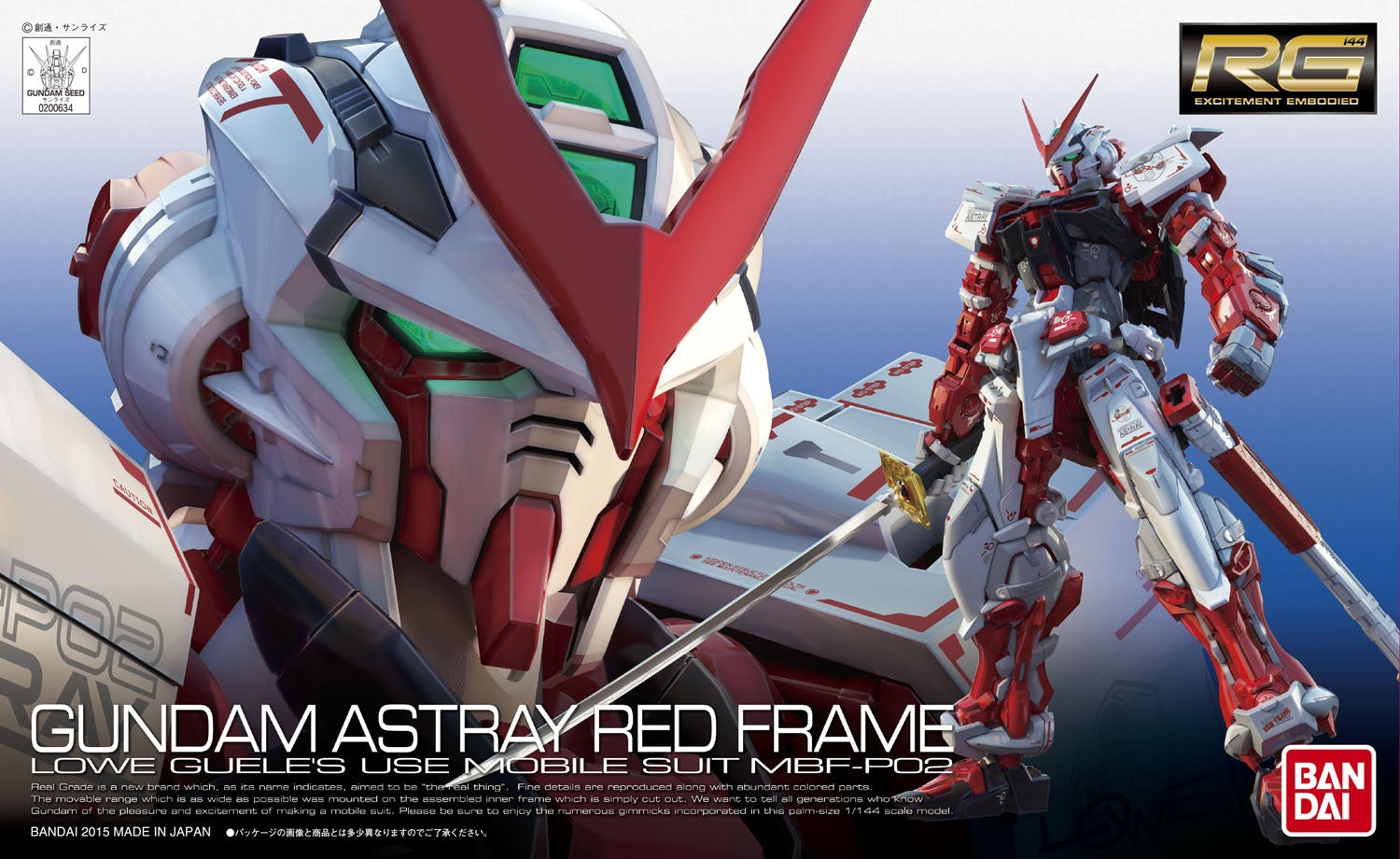 RG #19 Gundam Astray Red Frame