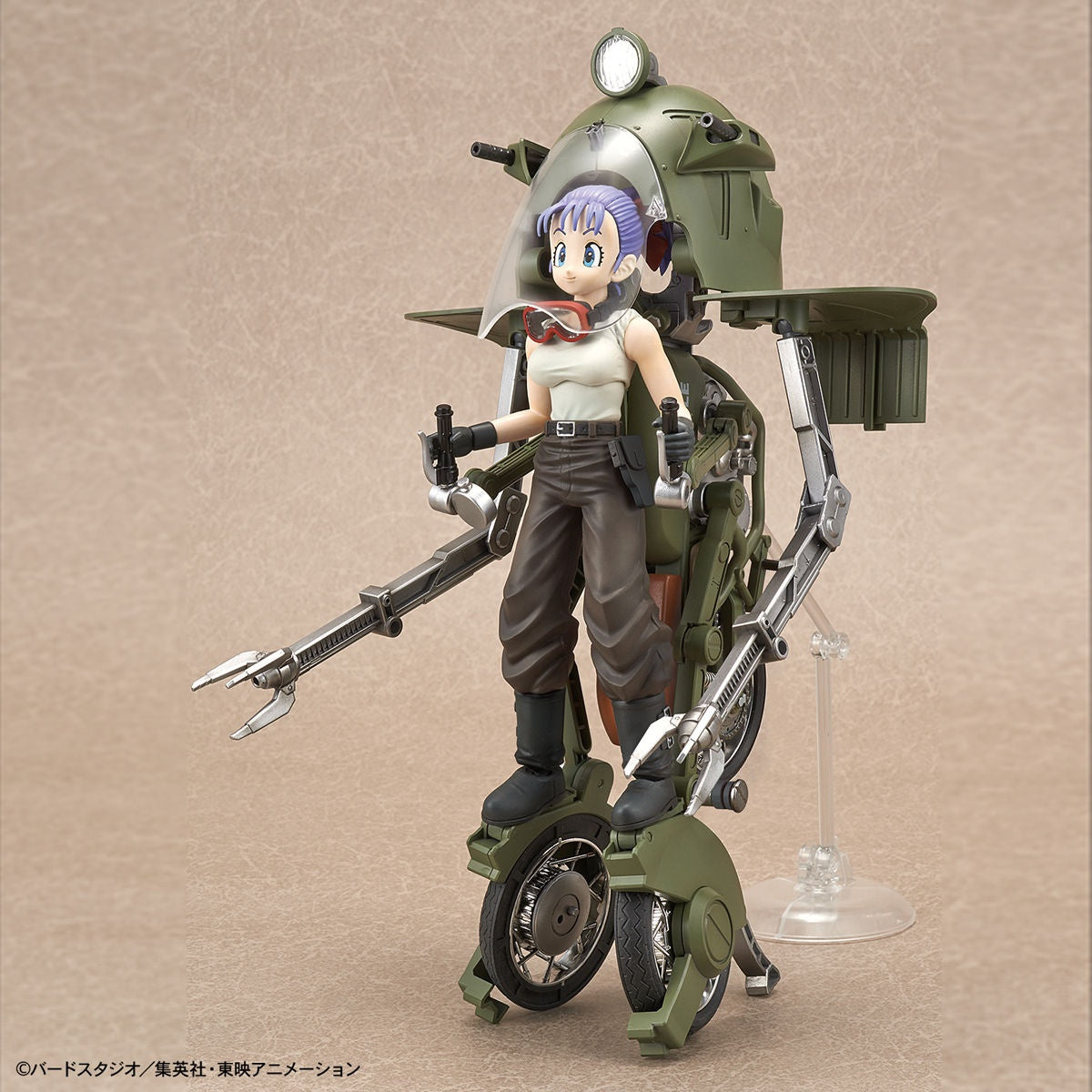 Bandai Figure-Rise Mechanics: Bulma's Variable No.19 Motorcycle "Dragon Ball"