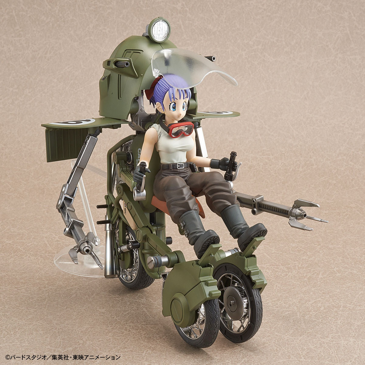 Bandai Figure-Rise Mechanics: Bulma's Variable No.19 Motorcycle "Dragon Ball"