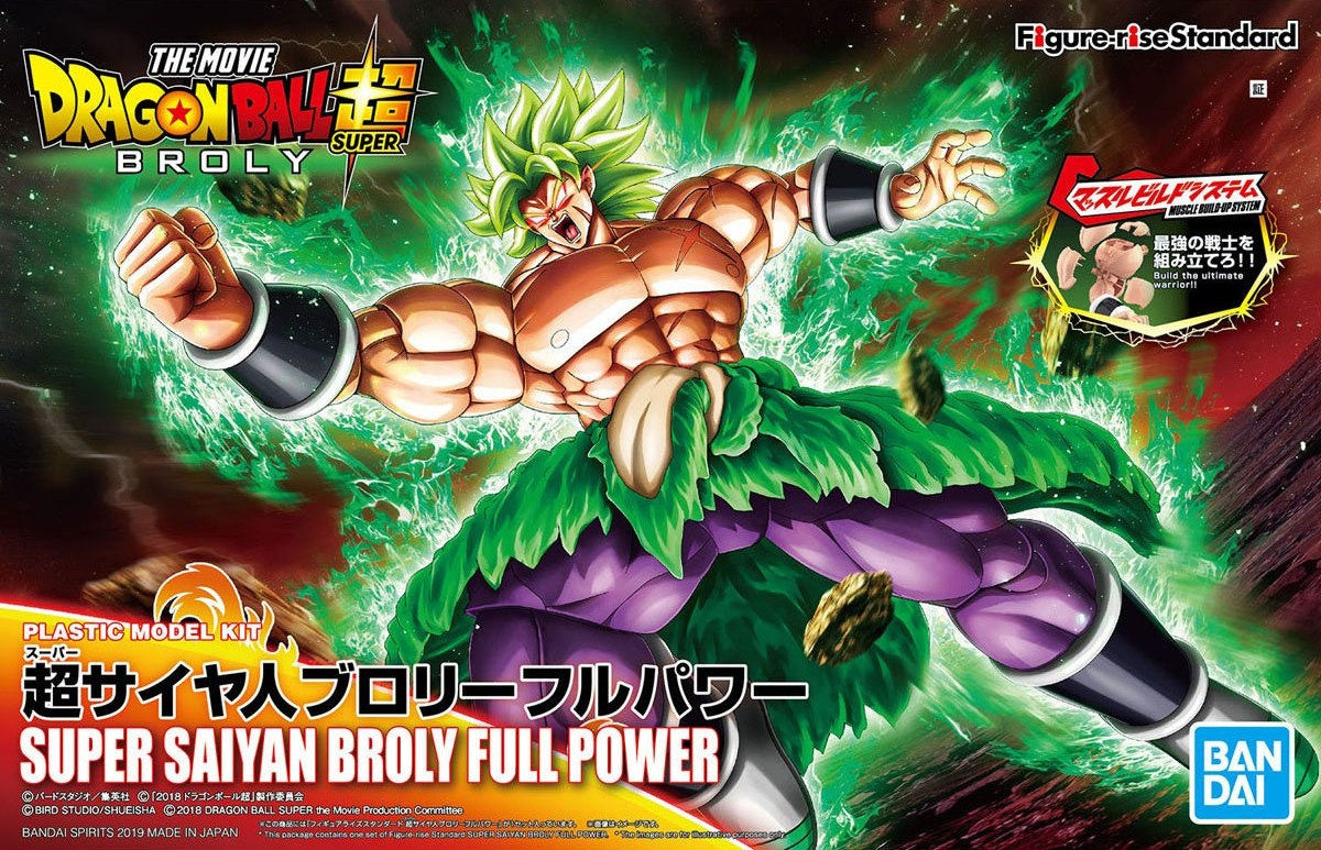 Bandai Figure-Rise Standard: Super Sayian Broly Full Power "Dragon Ball Super"