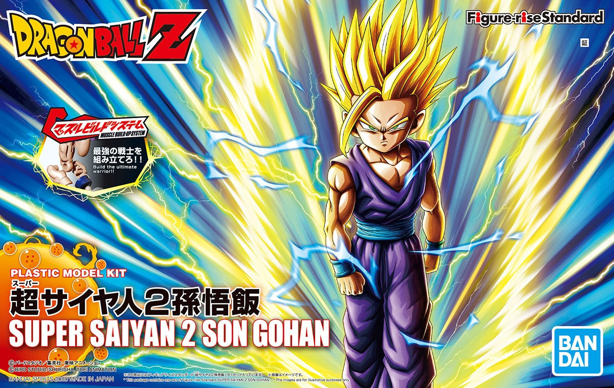 Bandai Figure-Rise Standard: Super Saiyan 2 Son Gohan (Renewal)