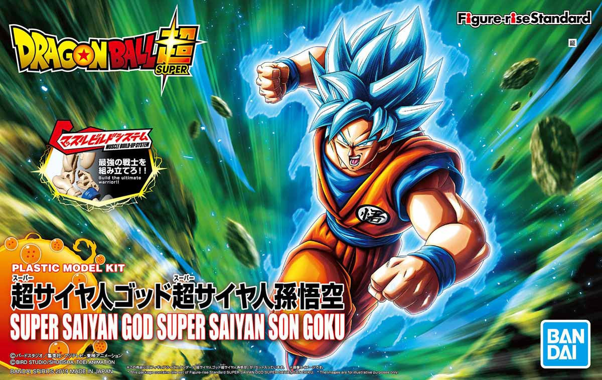 Bandai Figure-Rise Standard: Super Saiyan God Super Saiyan Son Goku (Renewal Ver.)