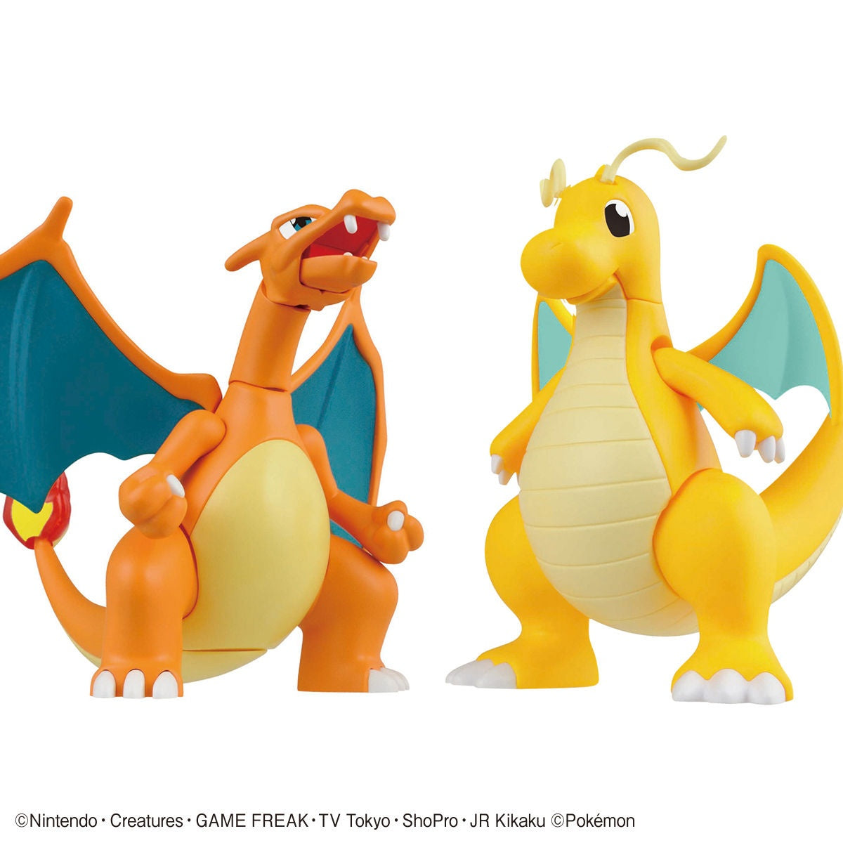 Bandai Pokemon Model Kit: Charizard & Dragonite