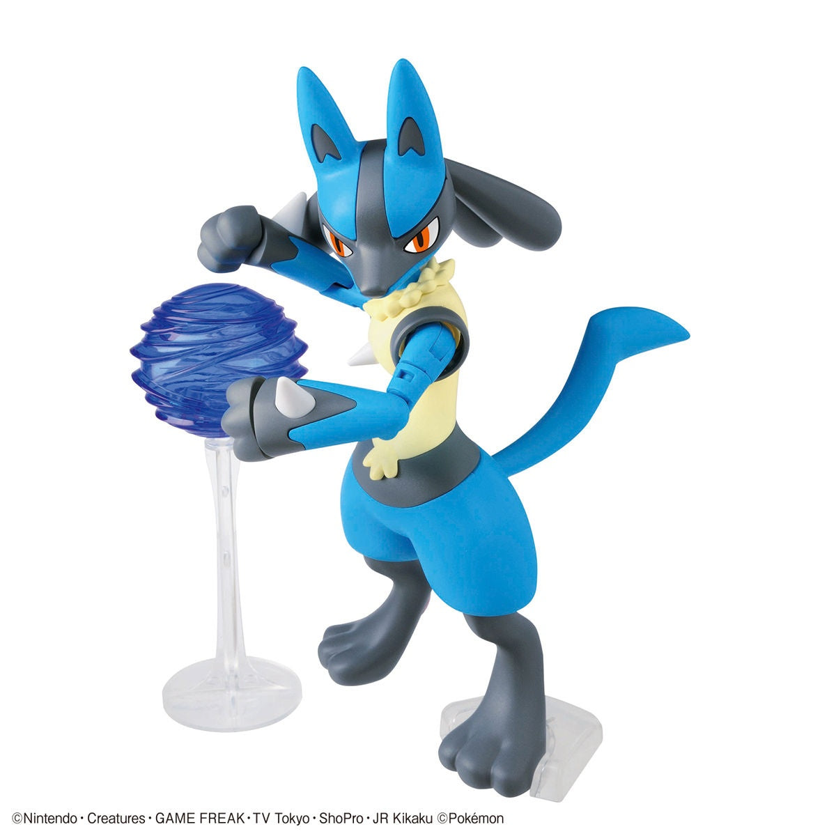 Bandai Pokemon Model Kit: Riolu & Lucario