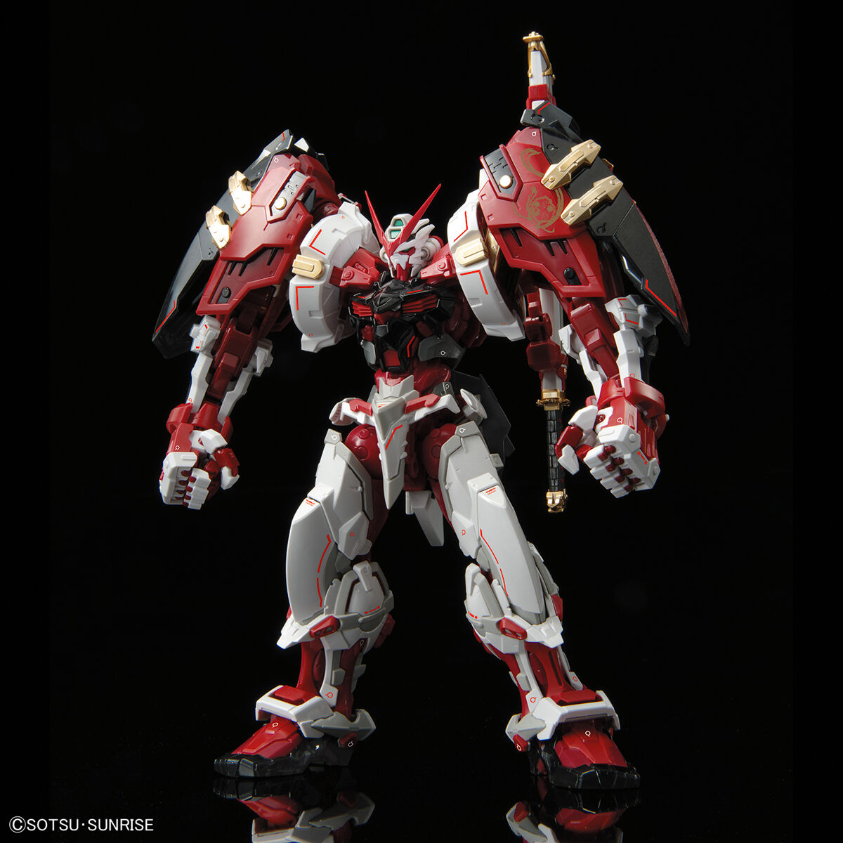 Hi-Resolution Model 1/100 Gundam Astray Red Frame Powered Red